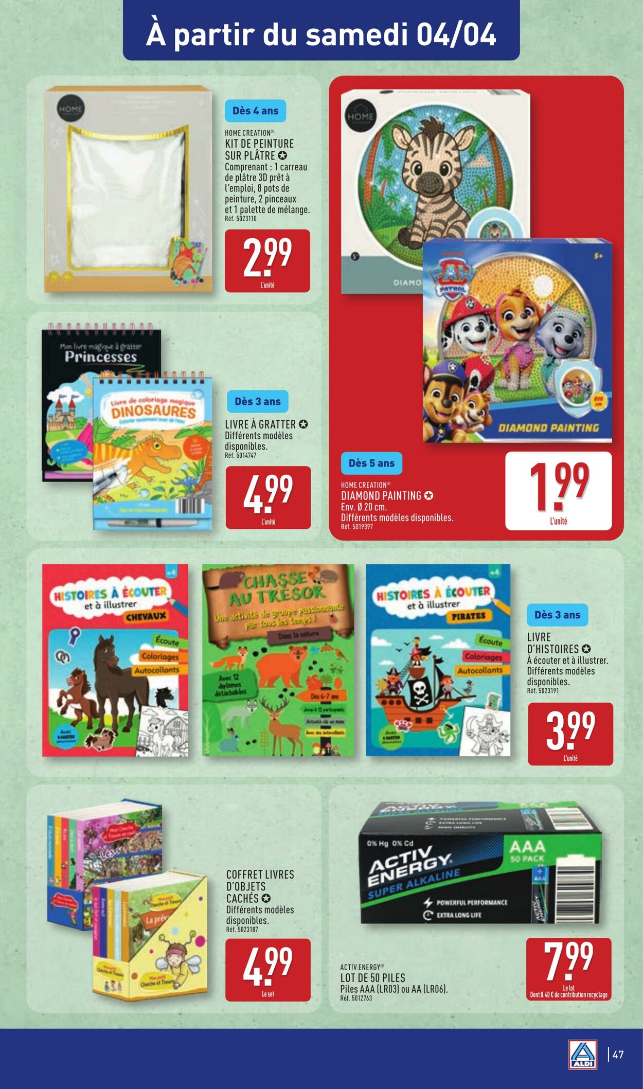 Catalogue Aldi 31.03.2026 - 06.04.2026