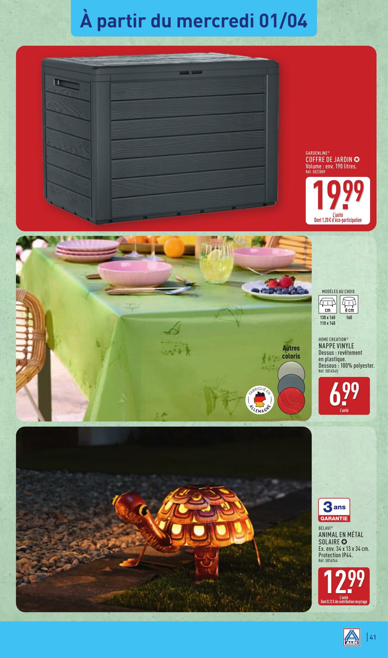 Catalogue Aldi 31.03.2026 - 06.04.2026