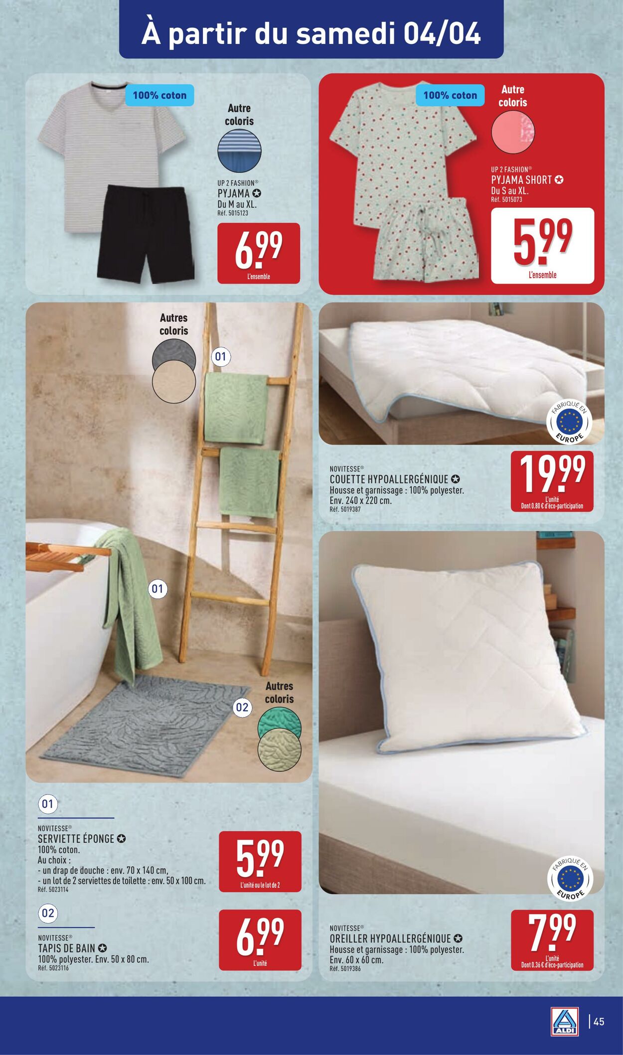 Catalogue Aldi 31.03.2026 - 06.04.2026