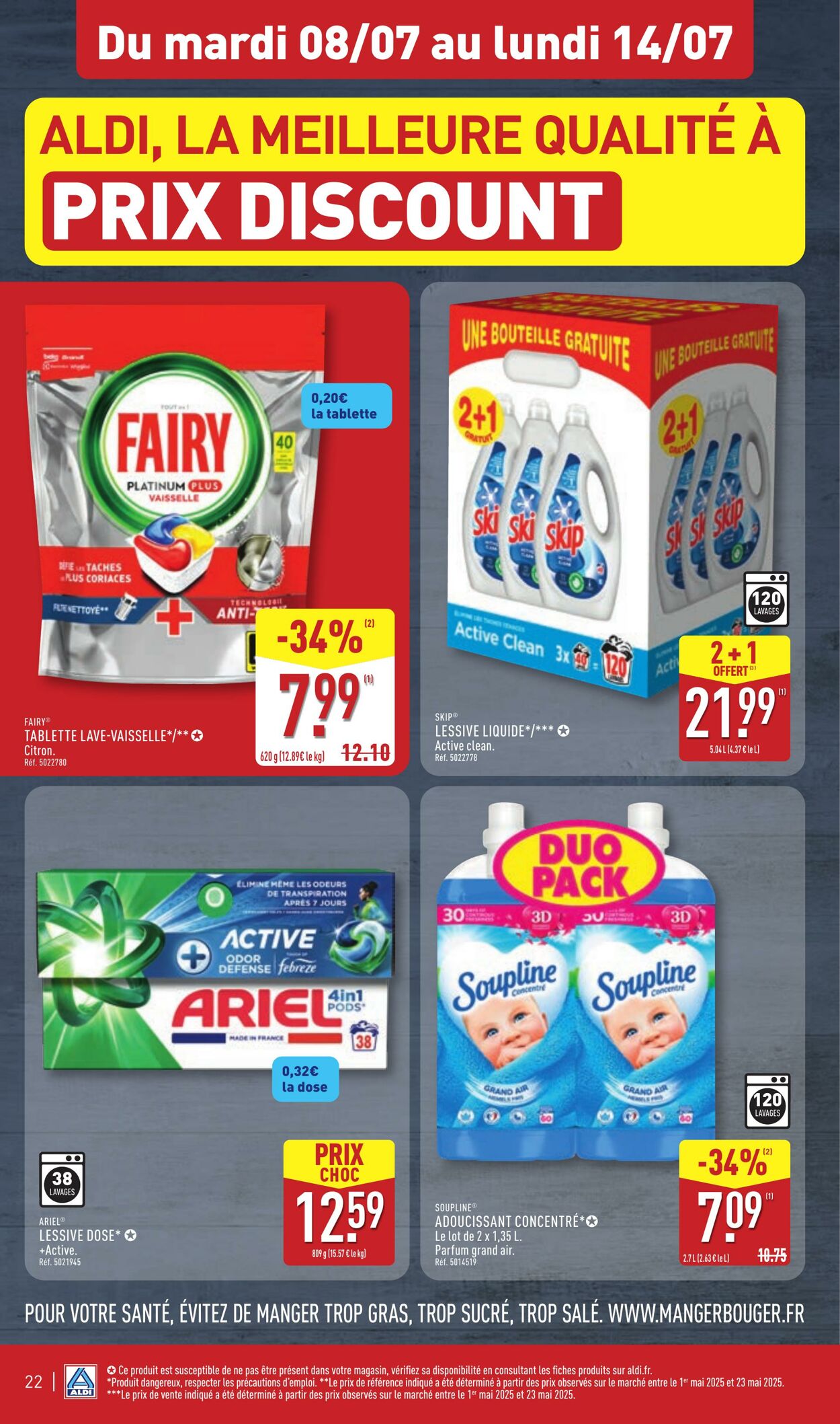 Catalogue Aldi 01.07.2025 - 07.07.2025