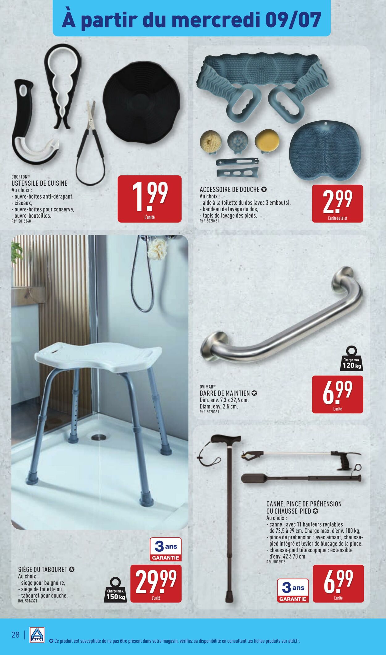 Catalogue Aldi 01.07.2025 - 07.07.2025