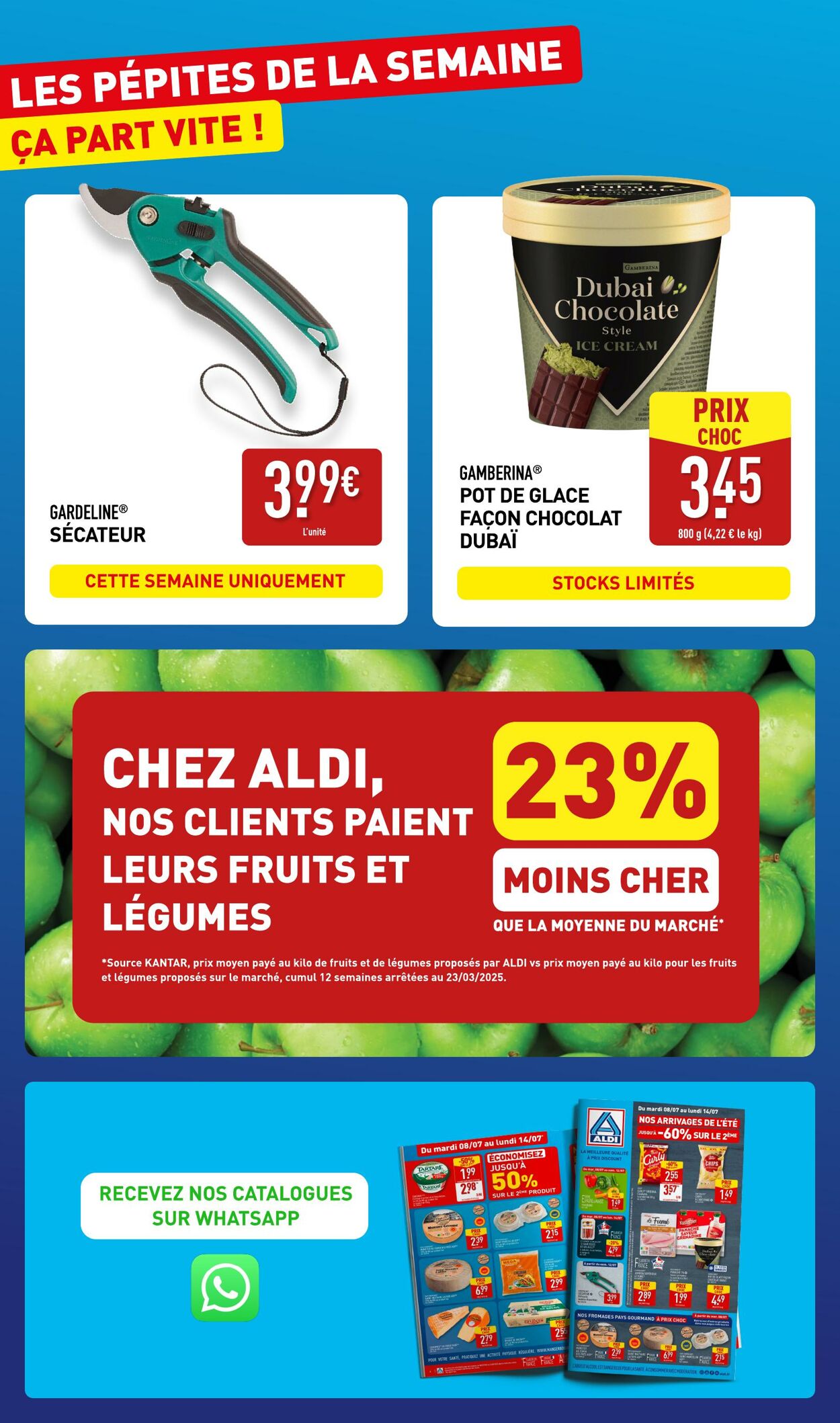 Catalogue Aldi 01.07.2025 - 07.07.2025