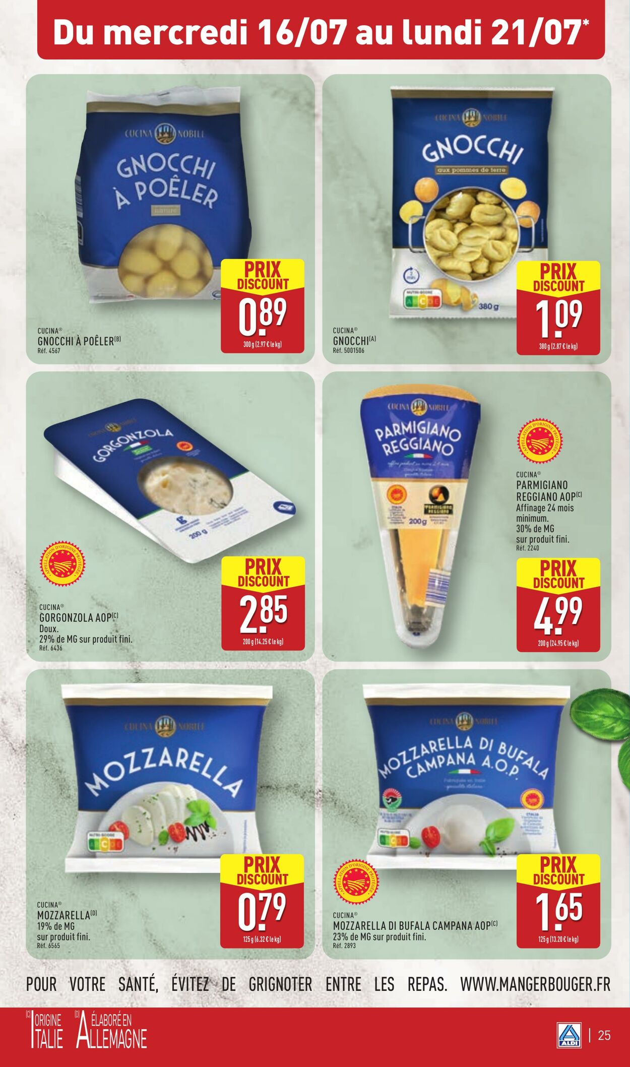 Catalogue Aldi 08.07.2025 - 14.07.2025
