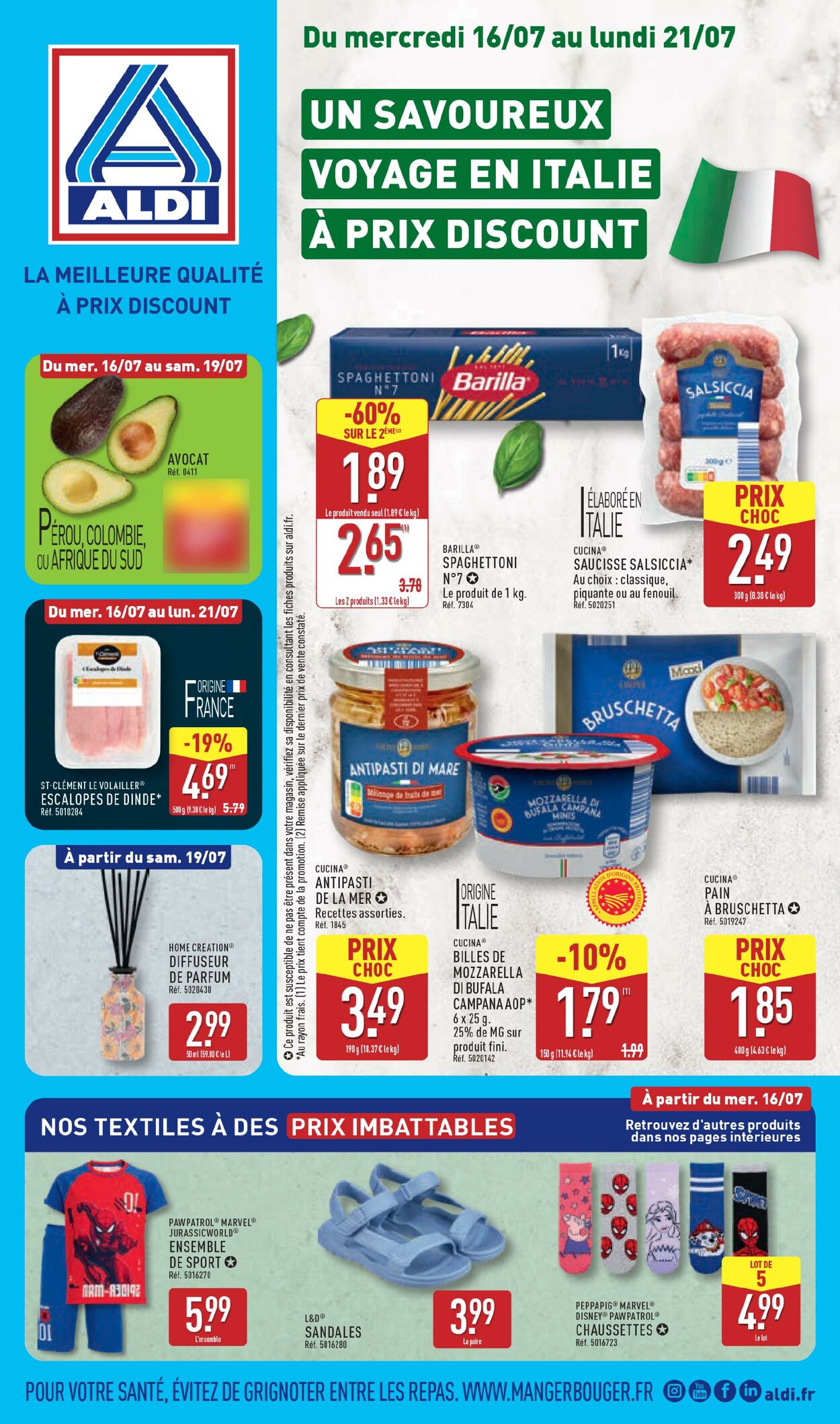 Catalogue Aldi 08.07.2025 - 14.07.2025