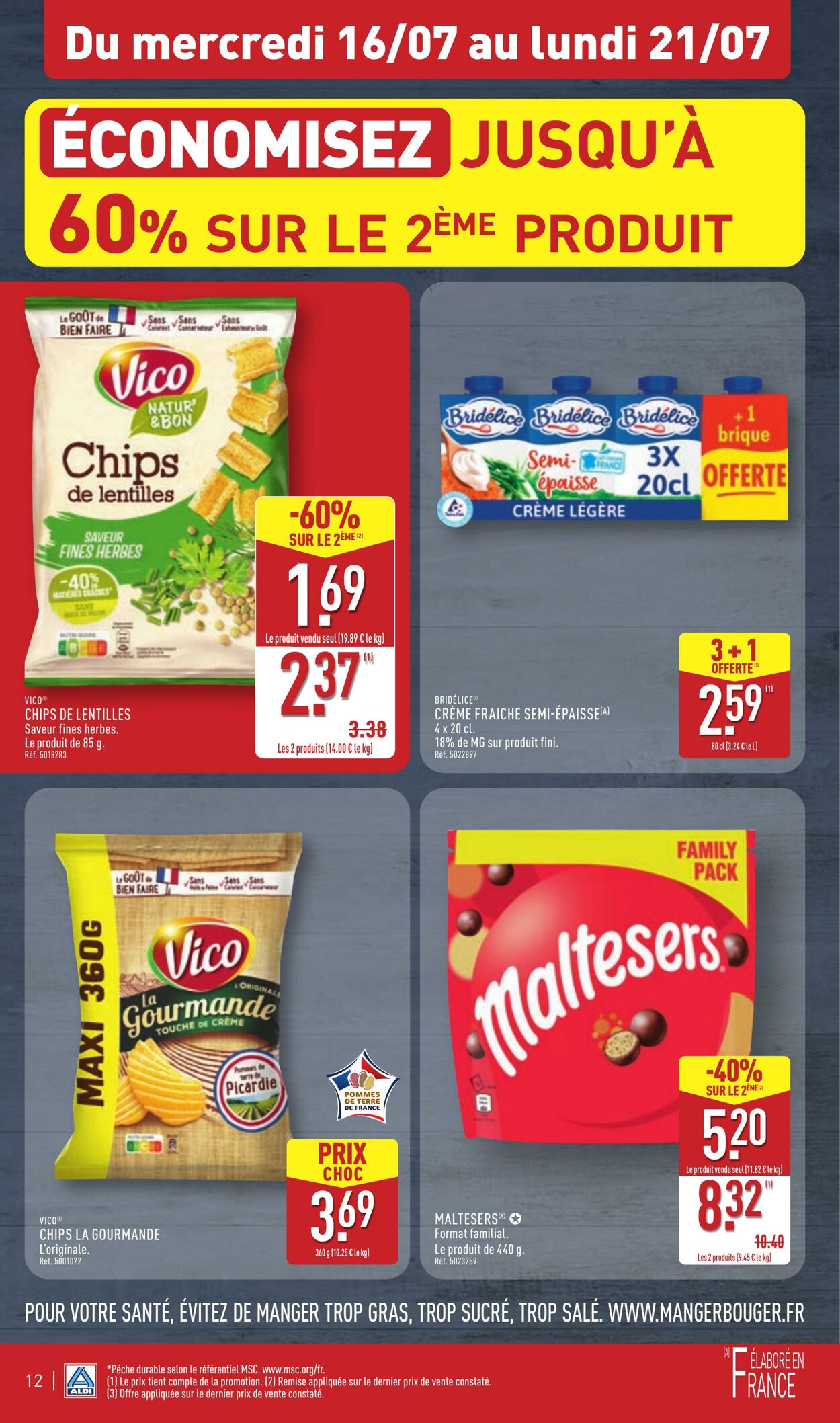 Catalogue Aldi 08.07.2025 - 14.07.2025