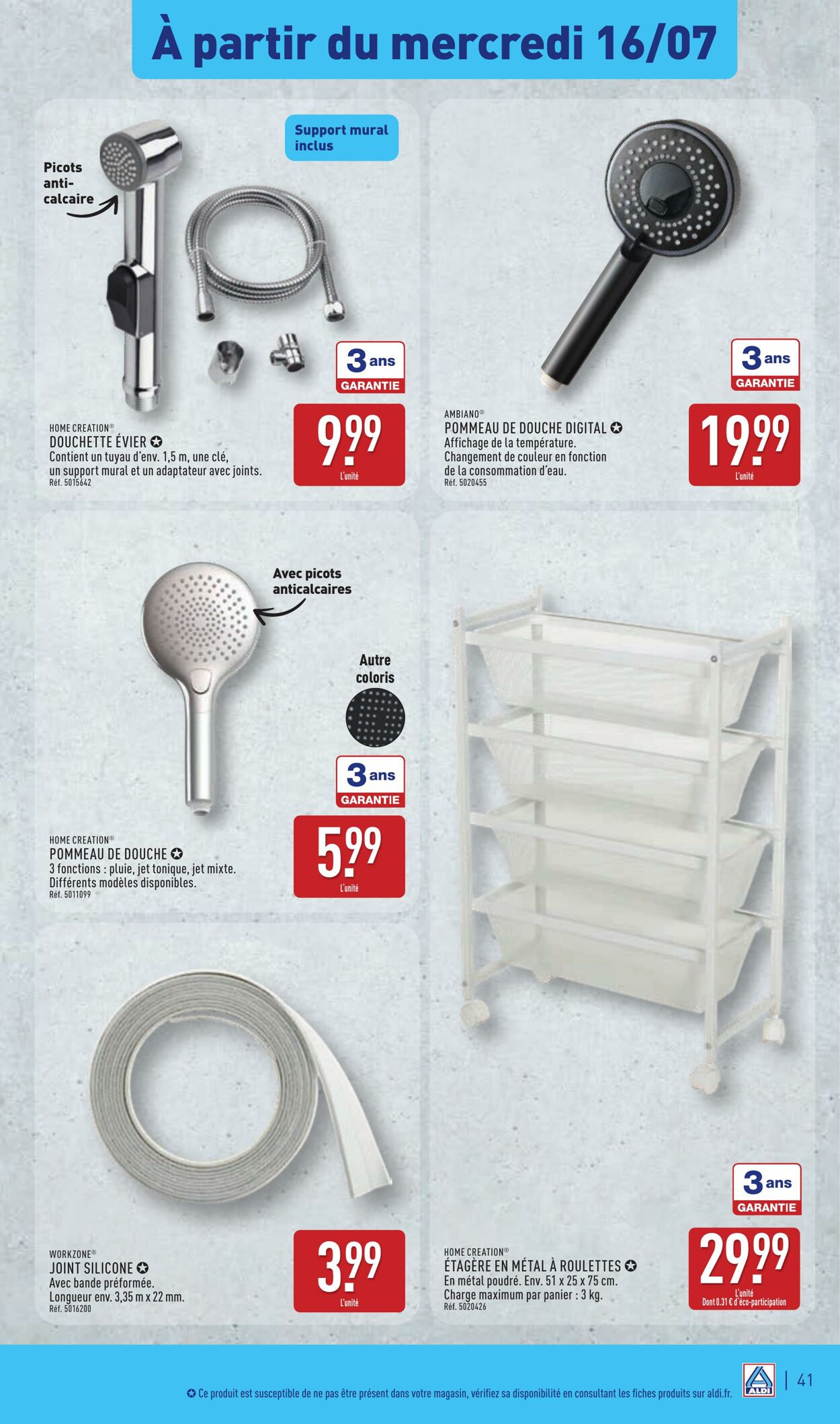 Catalogue Aldi 08.07.2025 - 14.07.2025