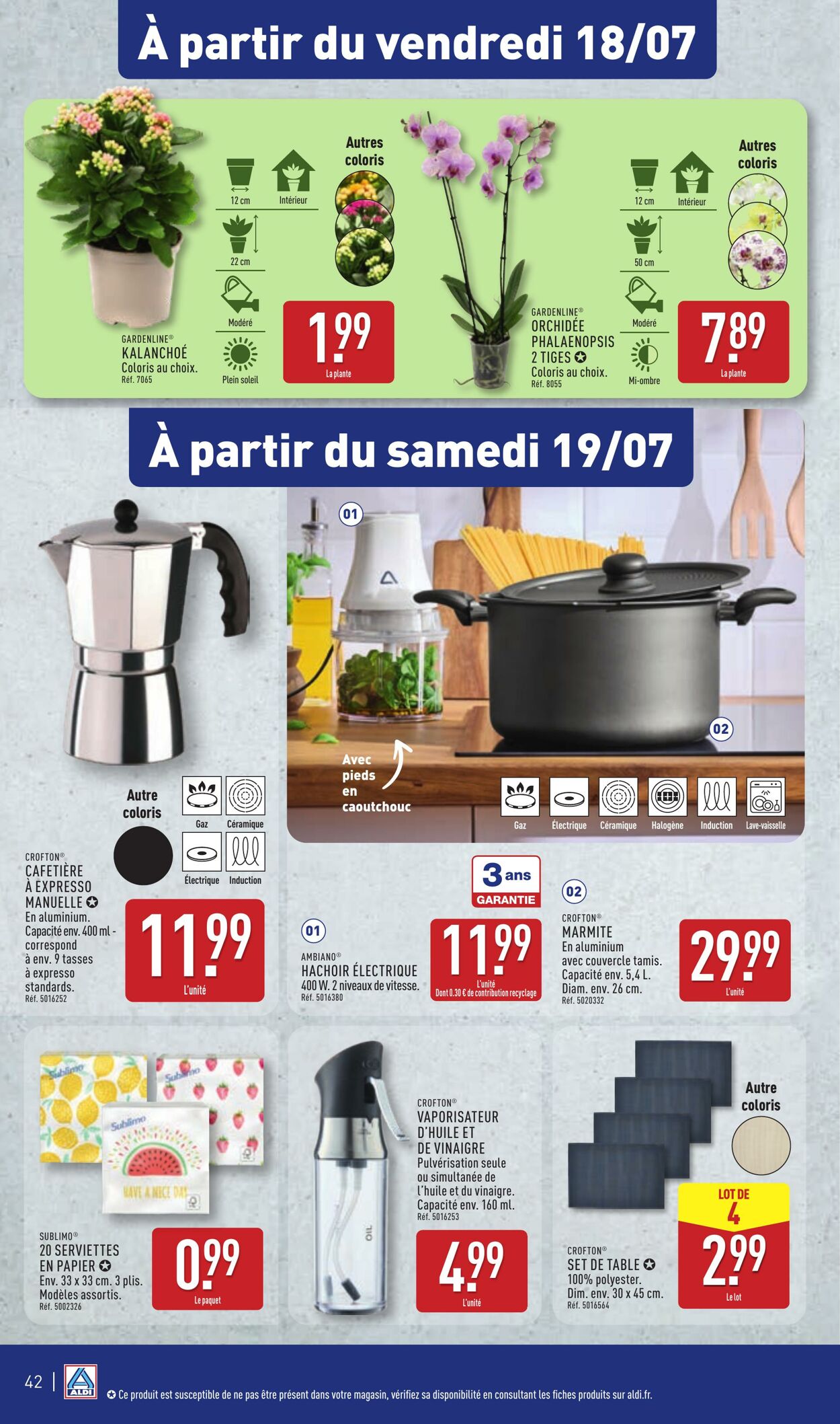 Catalogue Aldi 08.07.2025 - 14.07.2025
