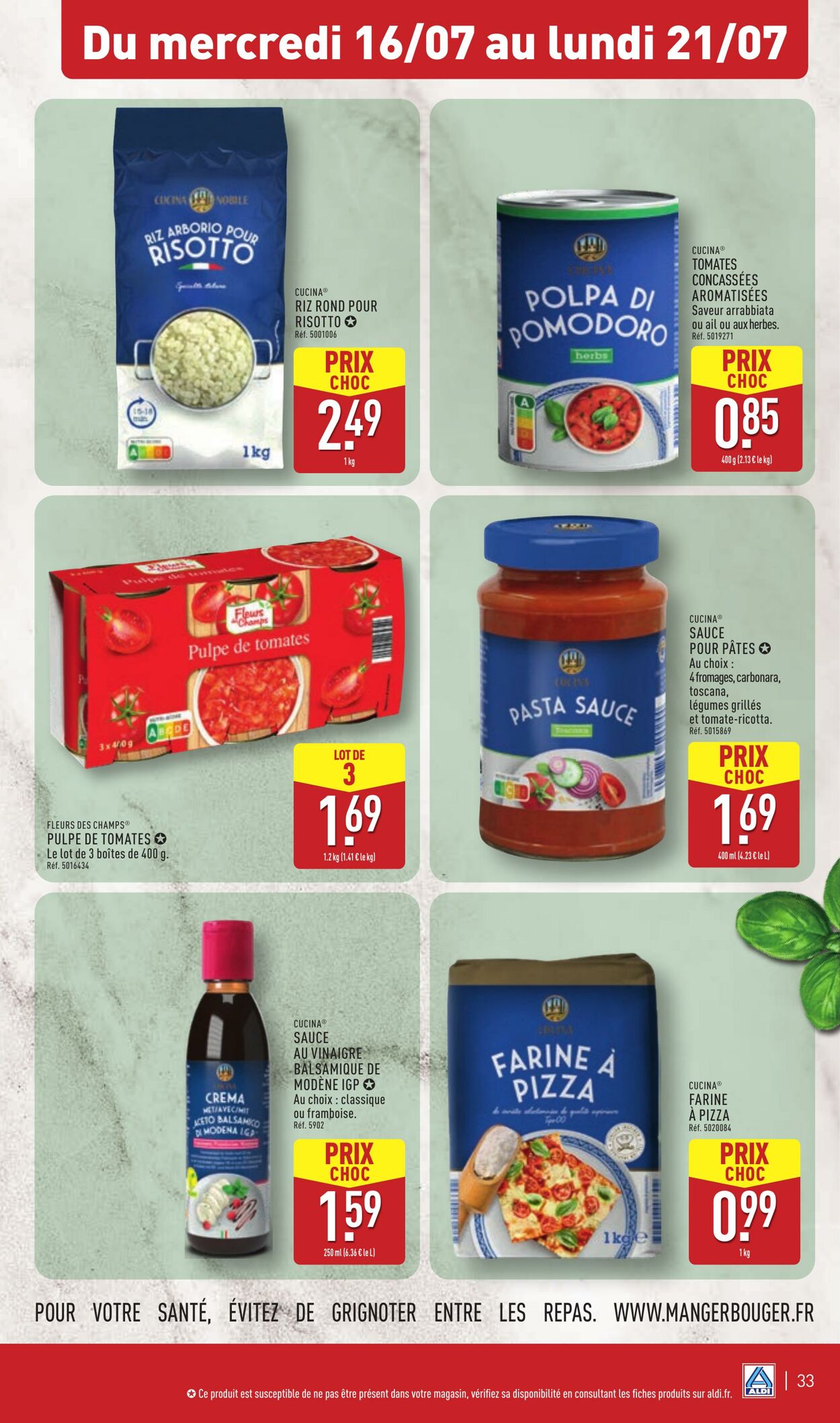 Catalogue Aldi 08.07.2025 - 14.07.2025