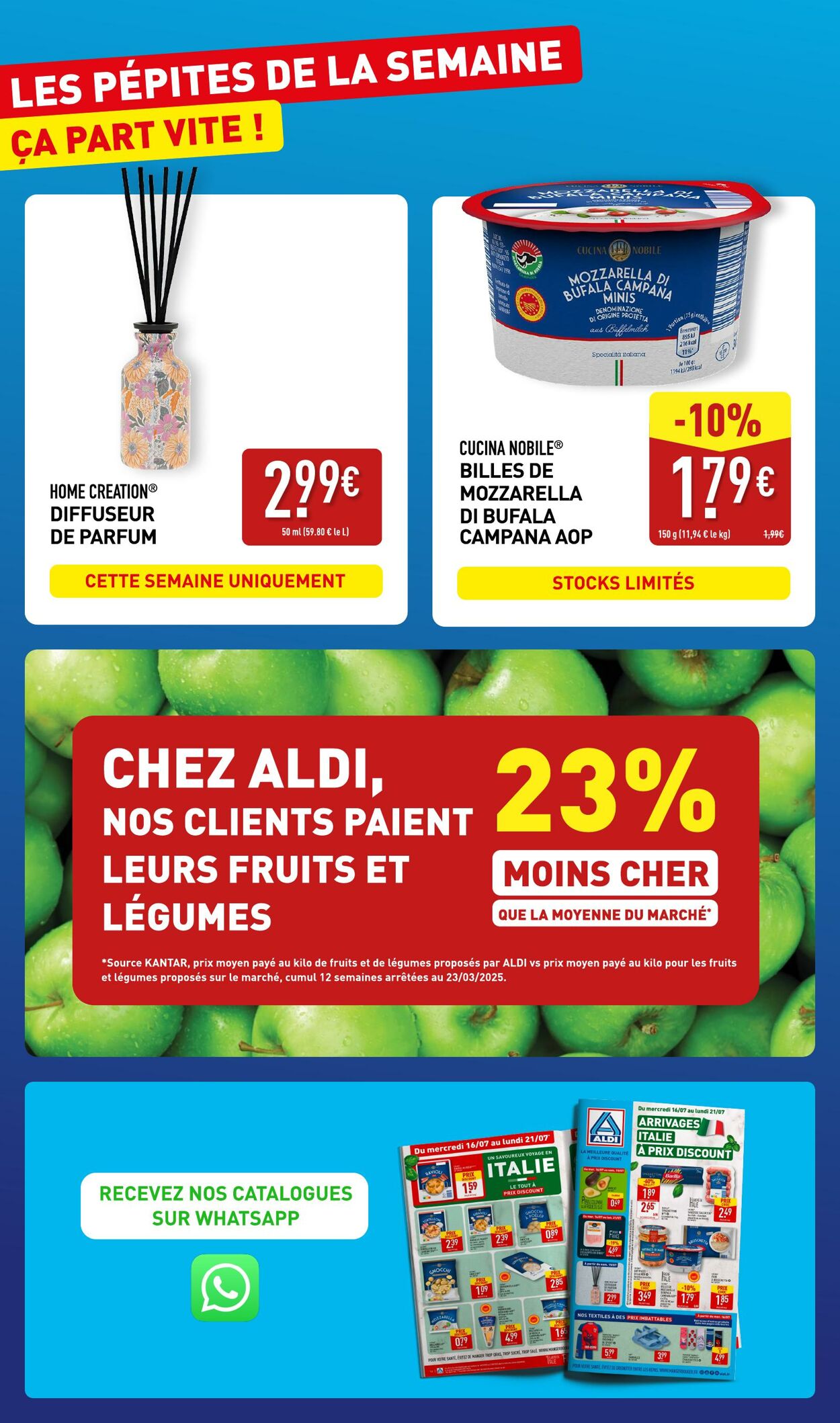Catalogue Aldi 08.07.2025 - 14.07.2025