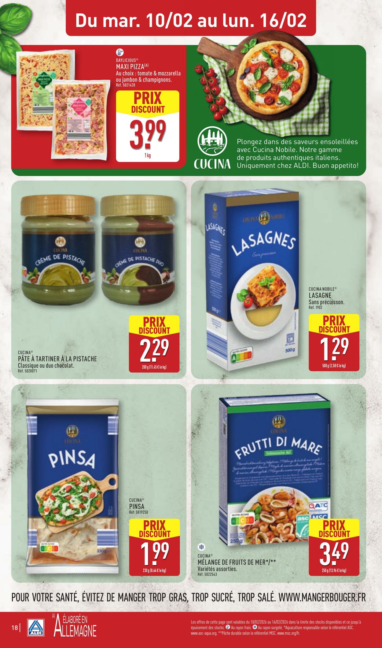 Catalogue Aldi 10.02.2026 - 16.02.2026