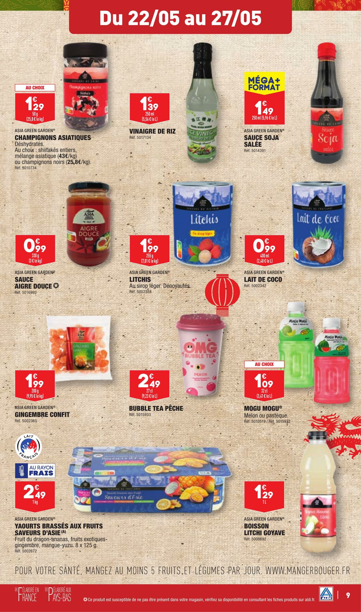 Catalogue Aldi 22.05.2024 - 27.05.2024