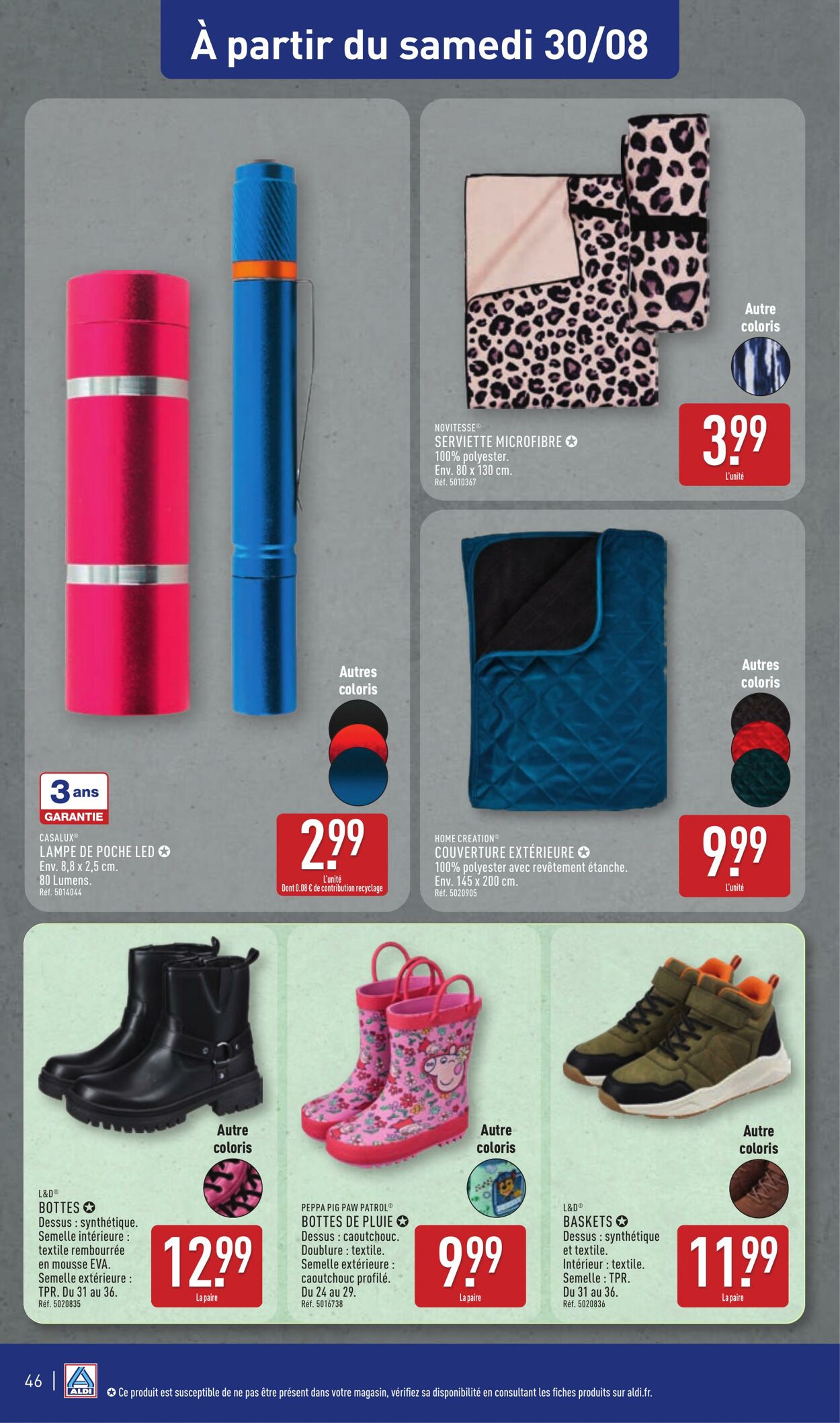 Catalogue Aldi 19.08.2025 - 25.08.2025