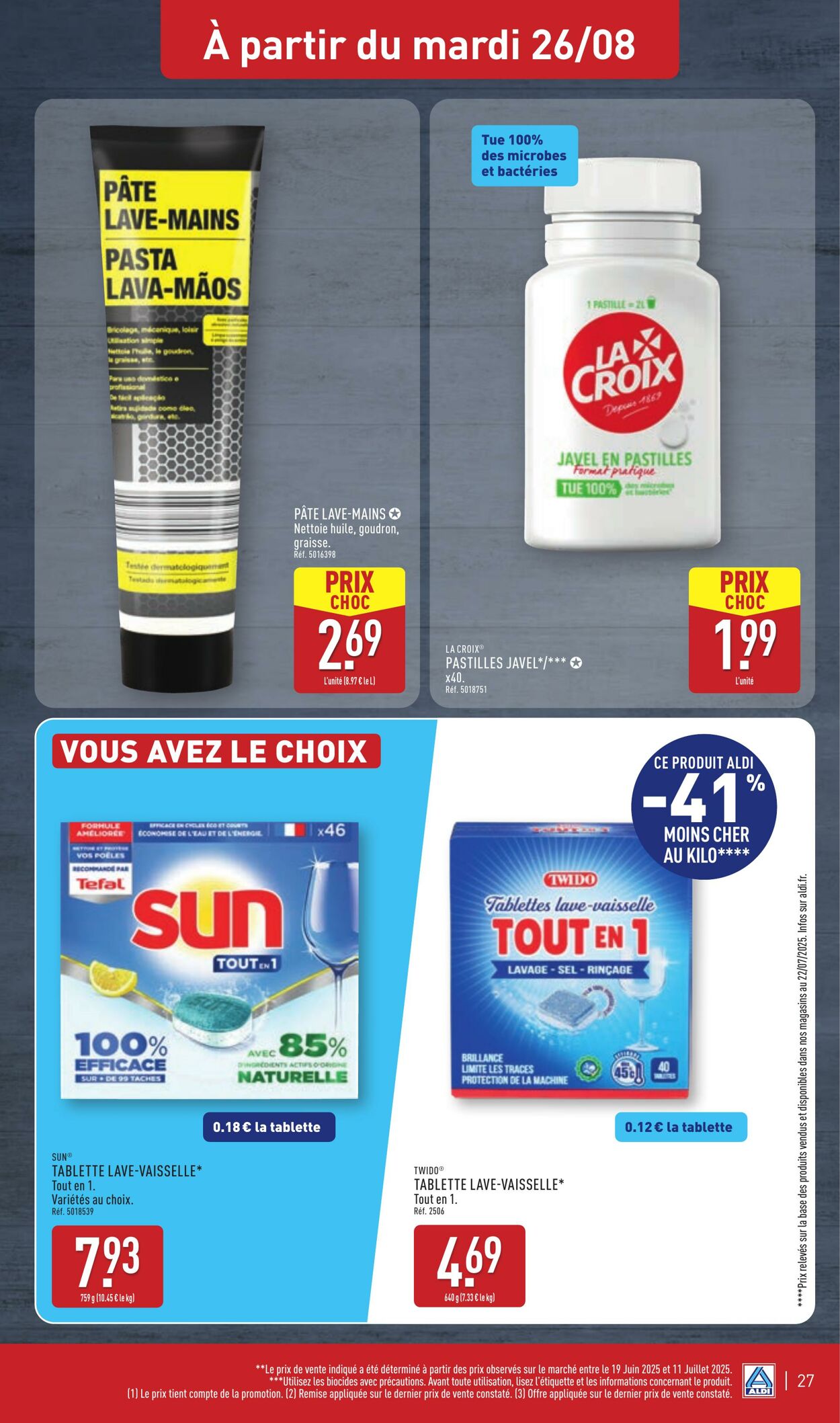 Catalogue Aldi 19.08.2025 - 25.08.2025