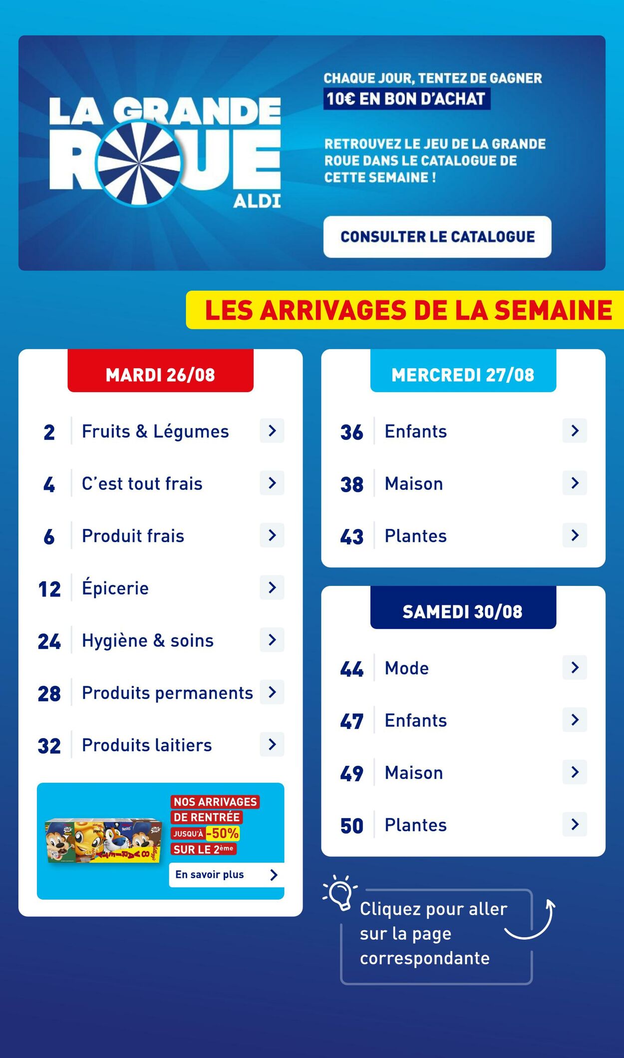 Catalogue Aldi 19.08.2025 - 25.08.2025