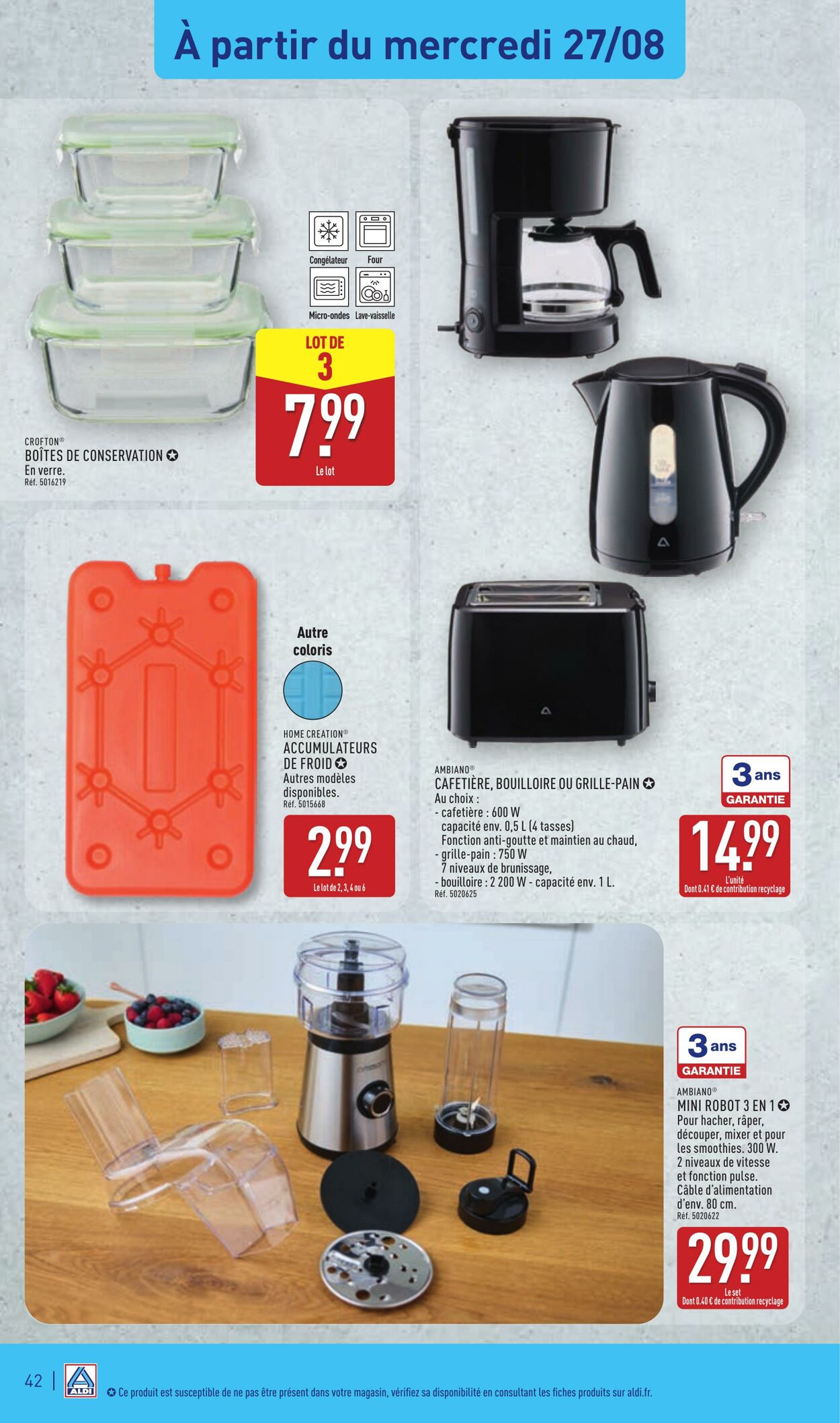 Catalogue Aldi 19.08.2025 - 25.08.2025