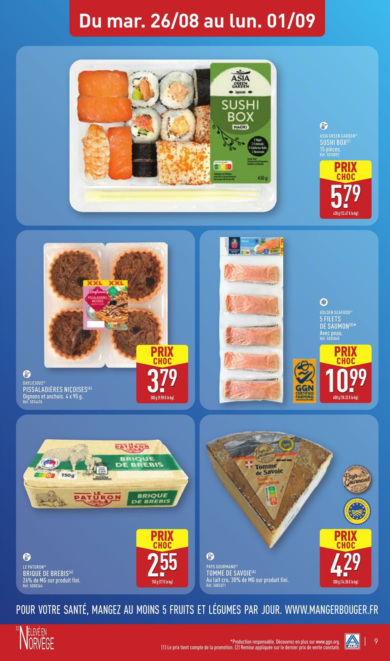 Catalogue Aldi 19.08.2025 - 25.08.2025