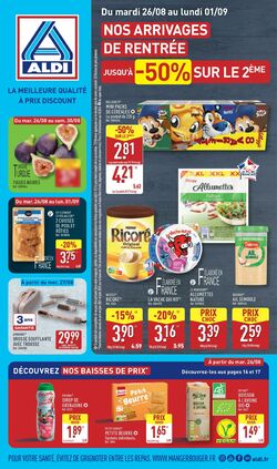 Catalogue Aldi 19.08.2025 - 25.08.2025