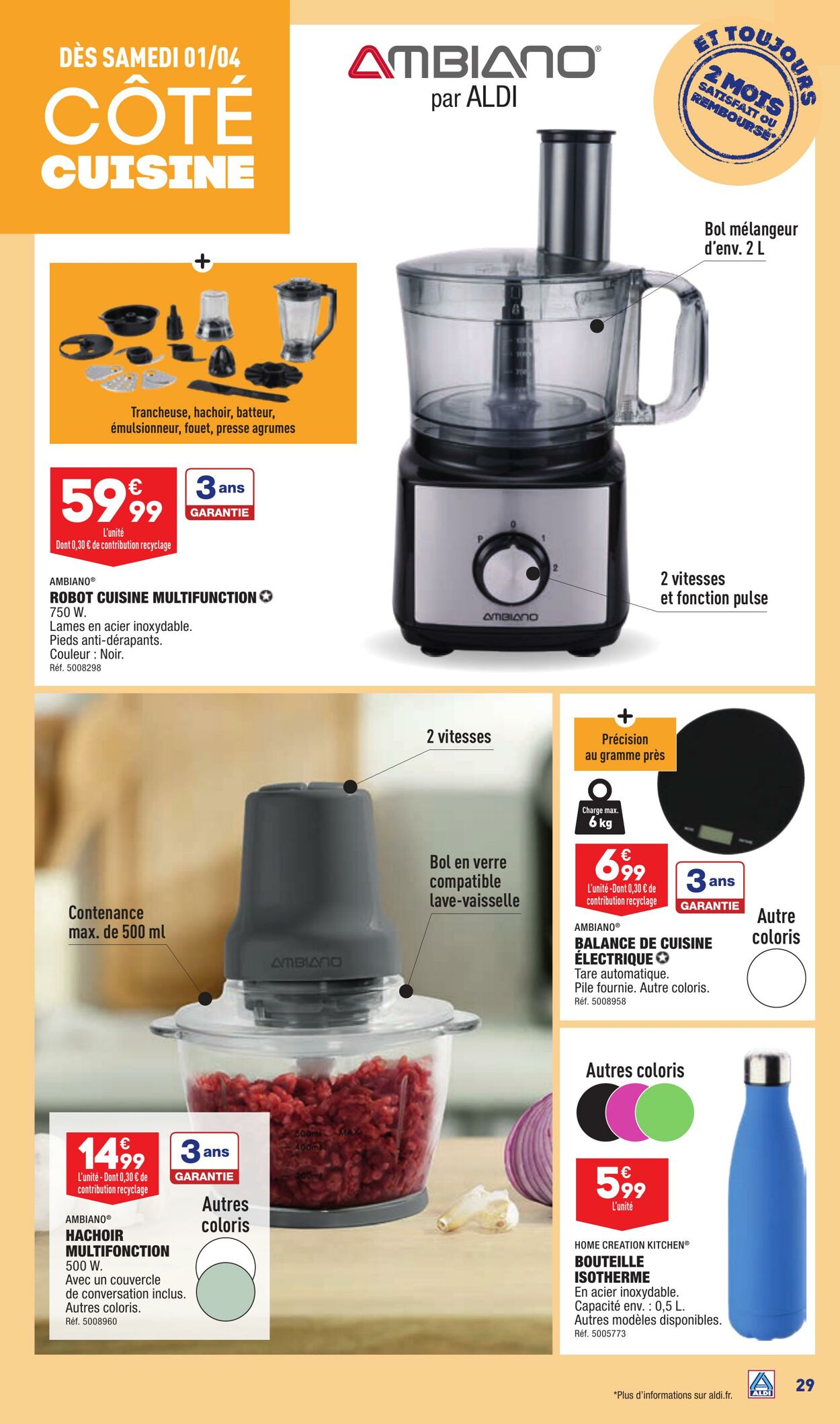 Catalogue Aldi 28.03.2023 - 03.04.2023