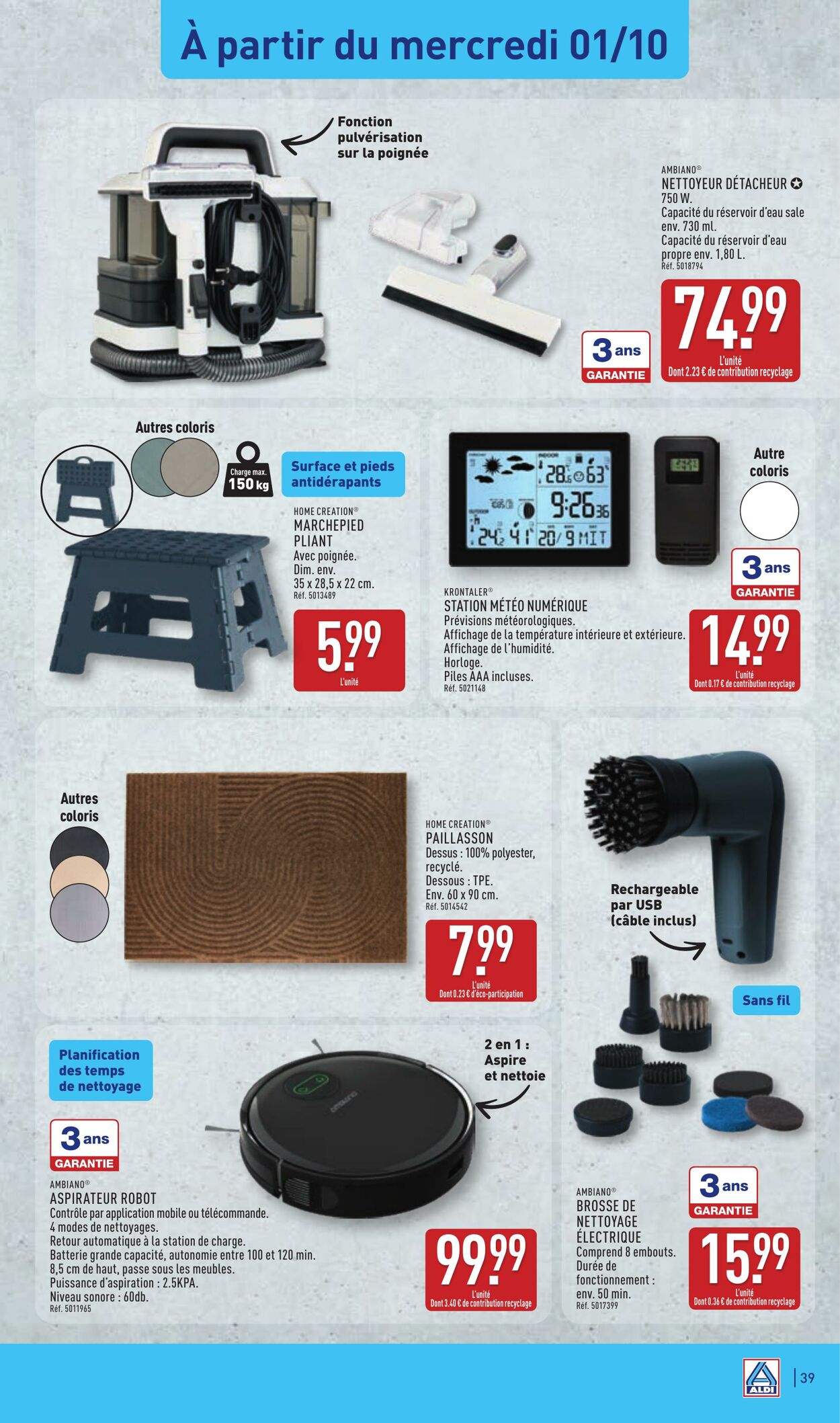 Catalogue Aldi 30.09.2025 - 06.10.2025