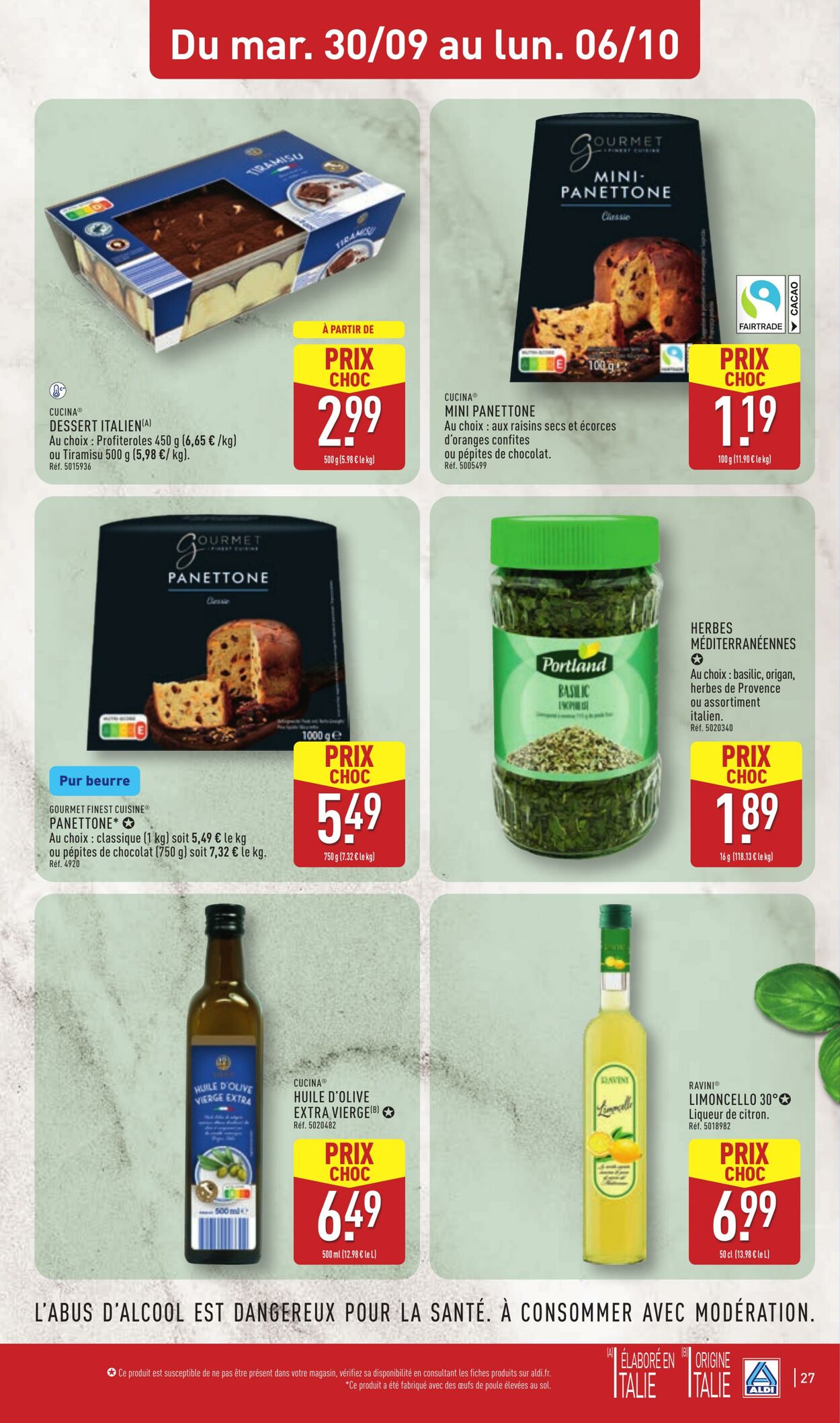 Catalogue Aldi 30.09.2025 - 06.10.2025