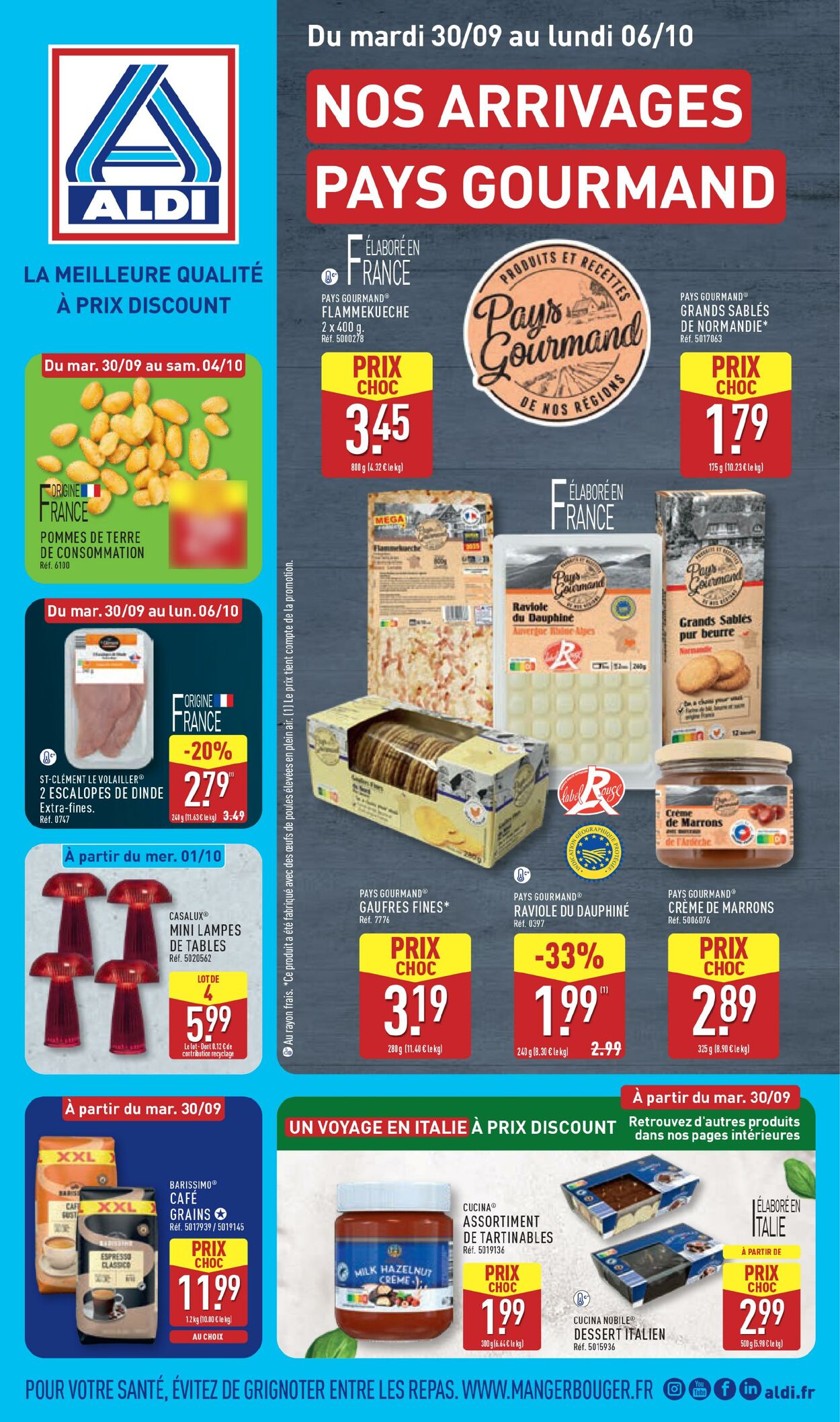 Catalogue Aldi 30.09.2025 - 06.10.2025