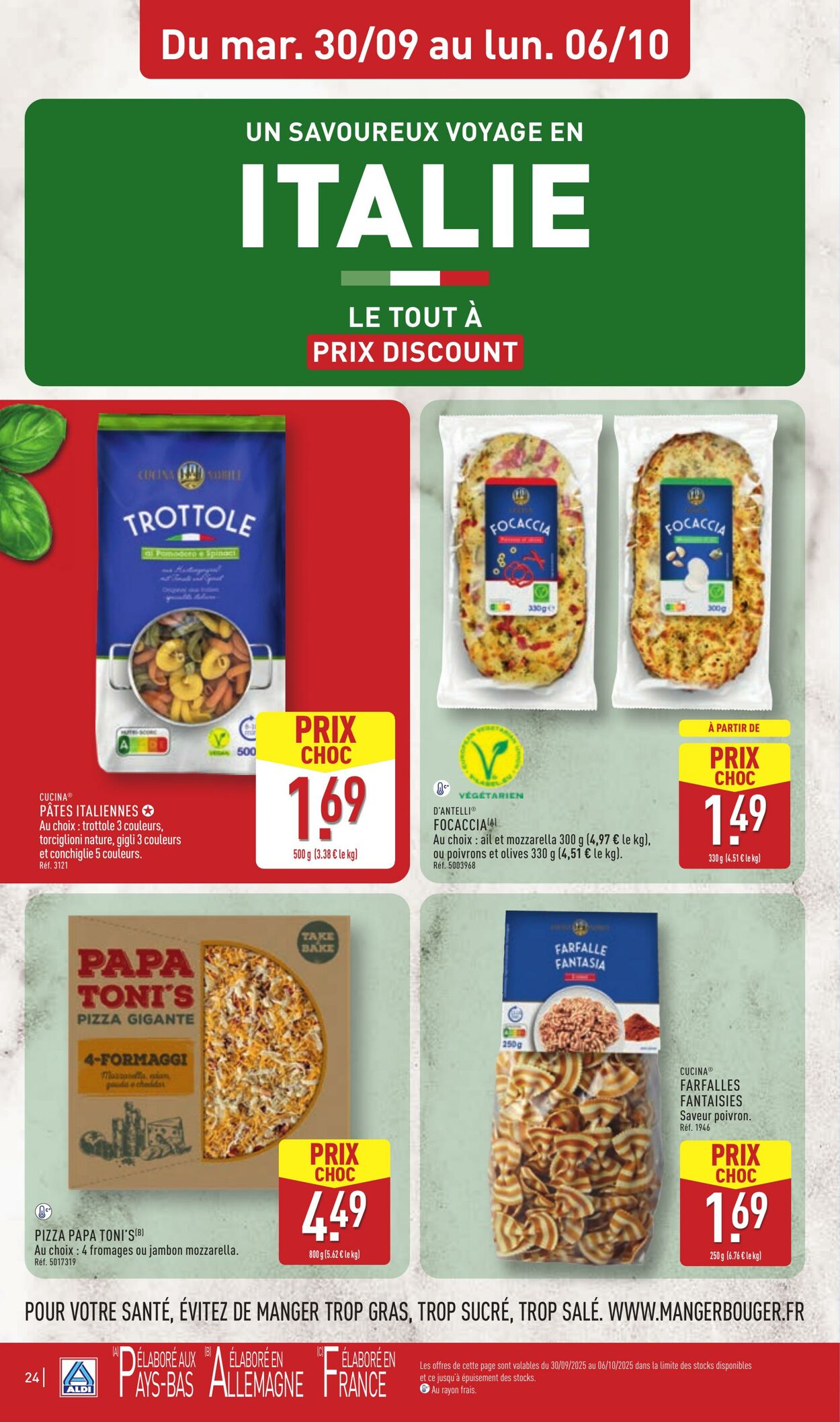 Catalogue Aldi 30.09.2025 - 06.10.2025