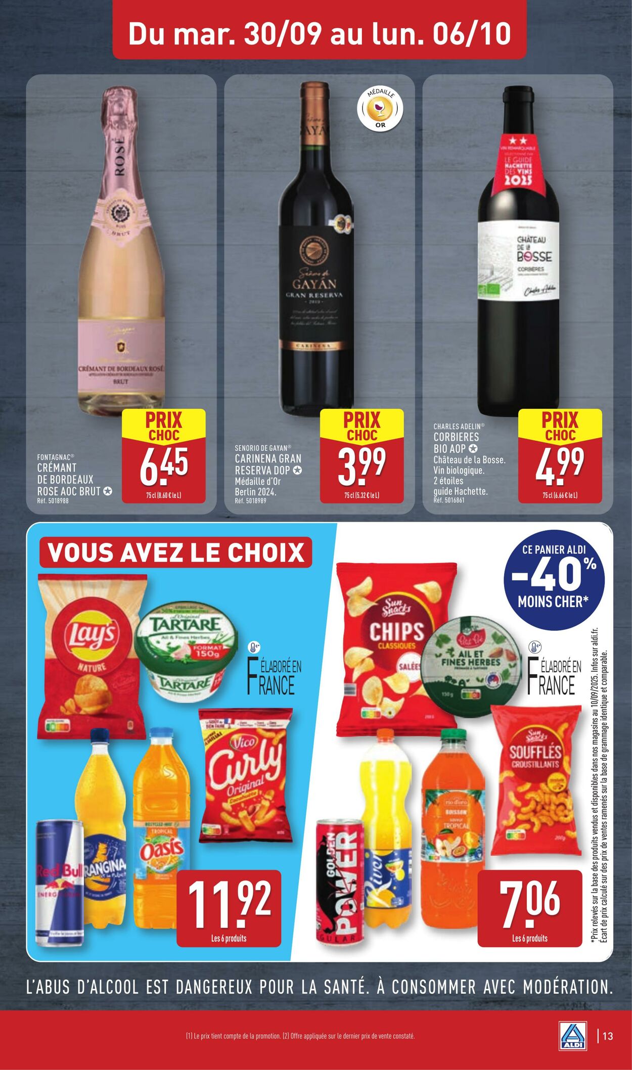 Catalogue Aldi 30.09.2025 - 06.10.2025