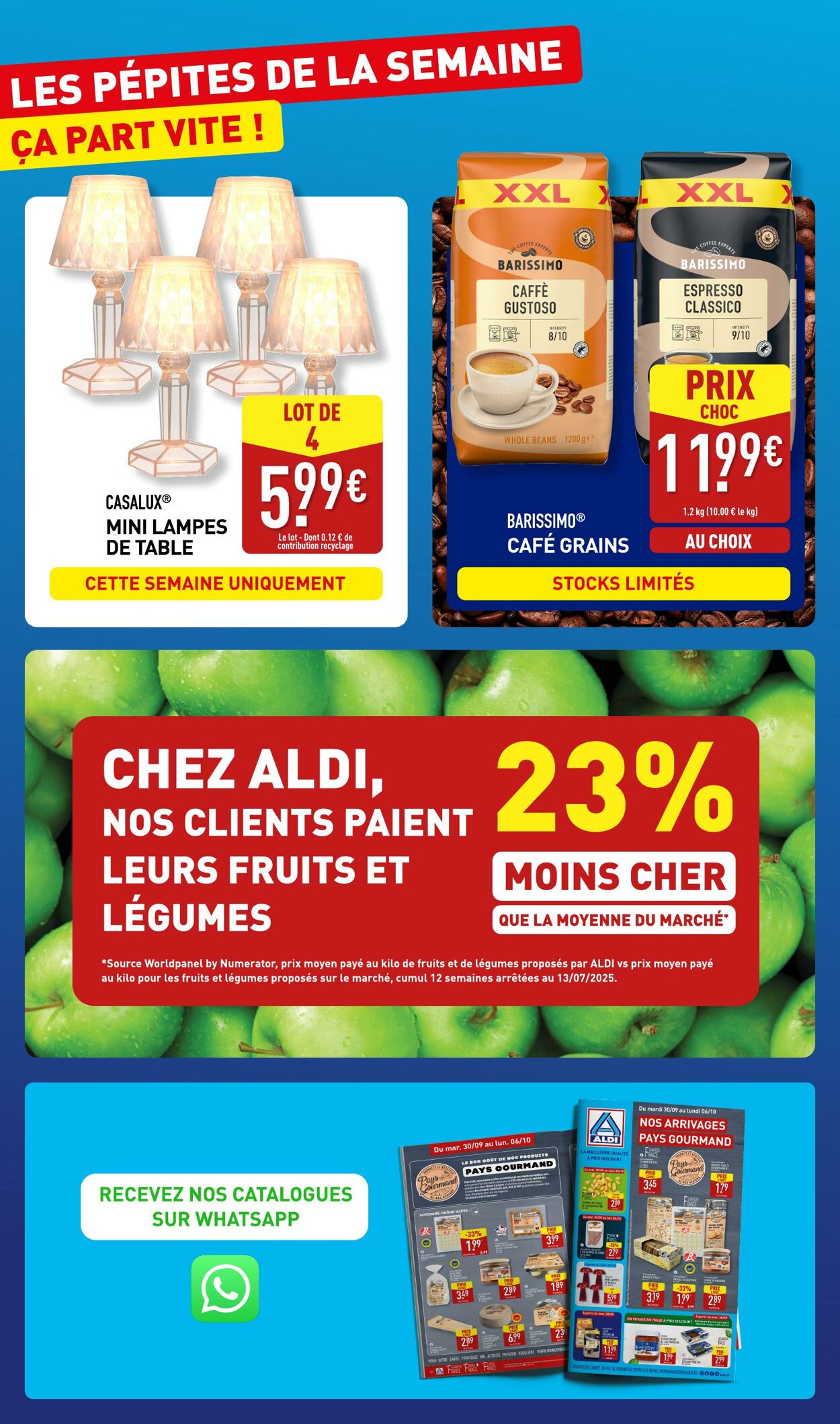 Catalogue Aldi 30.09.2025 - 06.10.2025