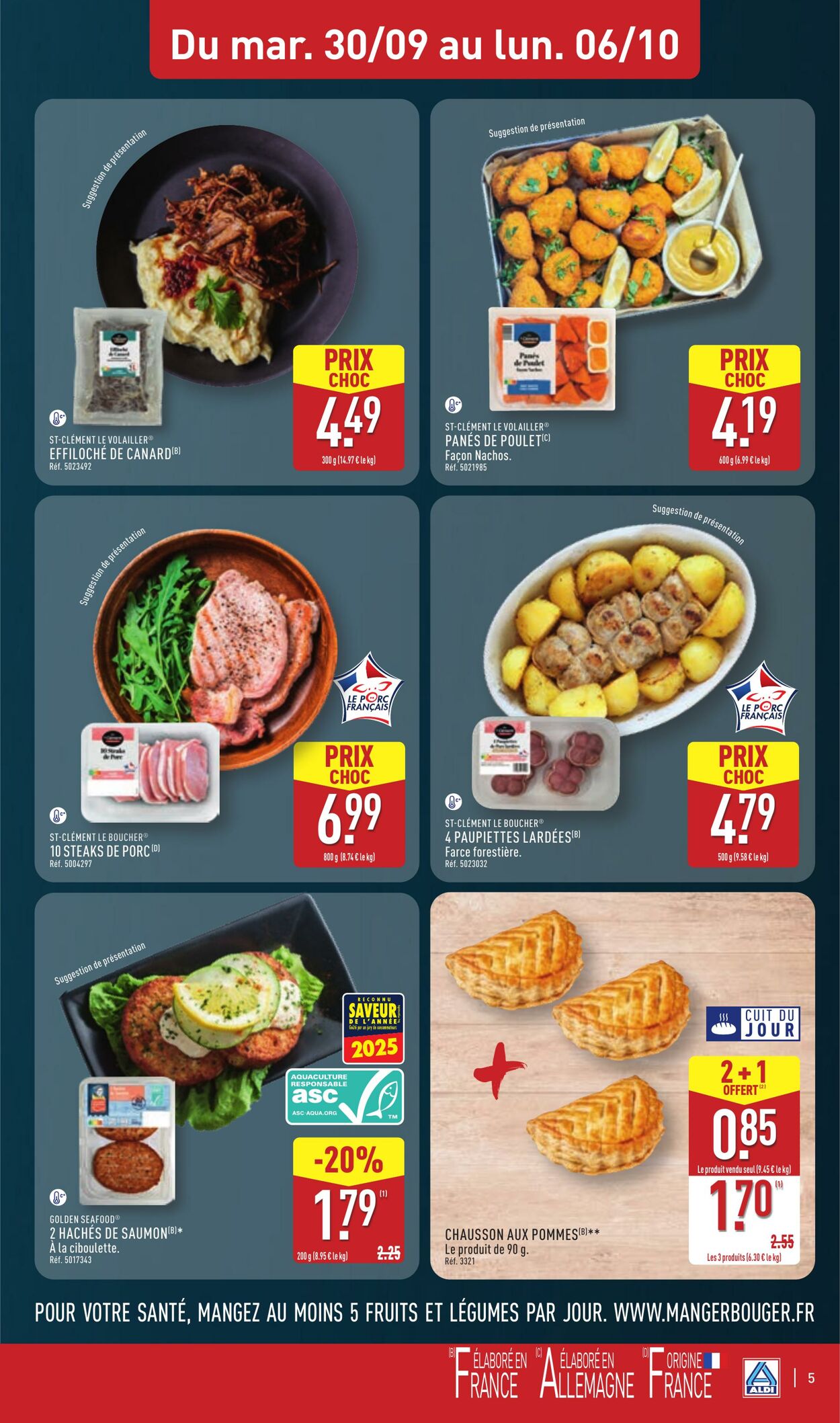 Catalogue Aldi 30.09.2025 - 06.10.2025
