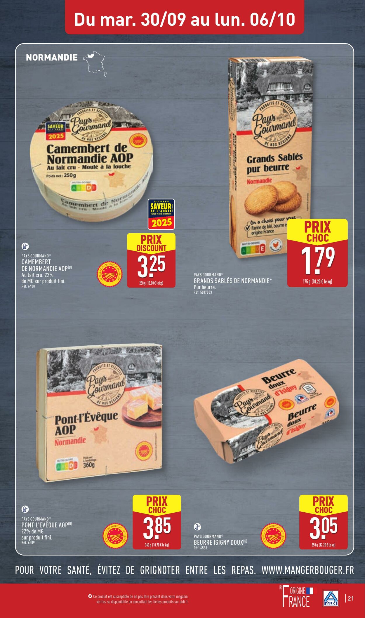 Catalogue Aldi 30.09.2025 - 06.10.2025