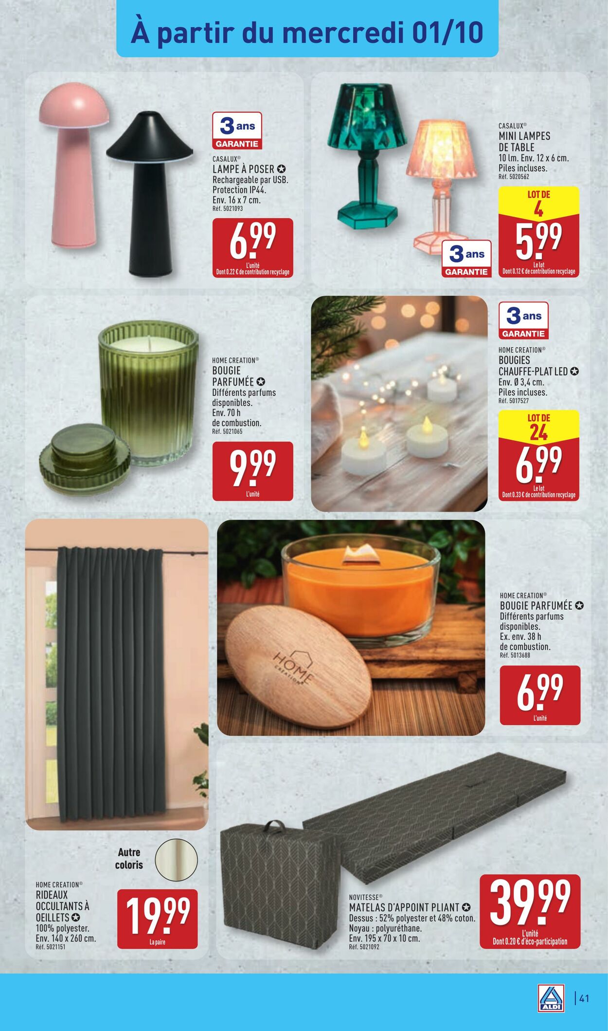Catalogue Aldi 30.09.2025 - 06.10.2025