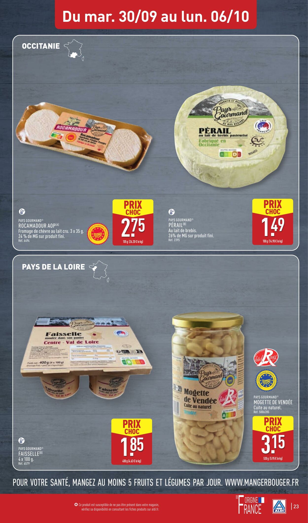 Catalogue Aldi 30.09.2025 - 06.10.2025