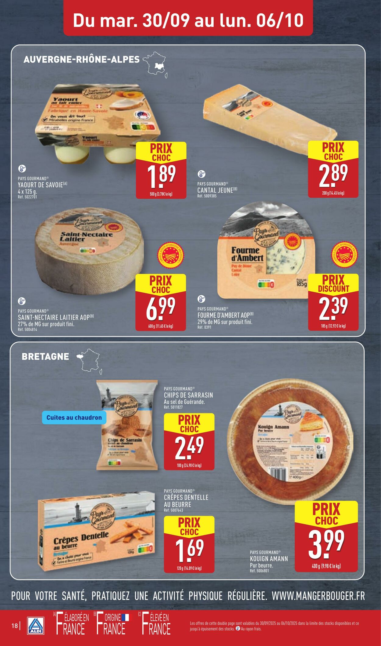 Catalogue Aldi 30.09.2025 - 06.10.2025