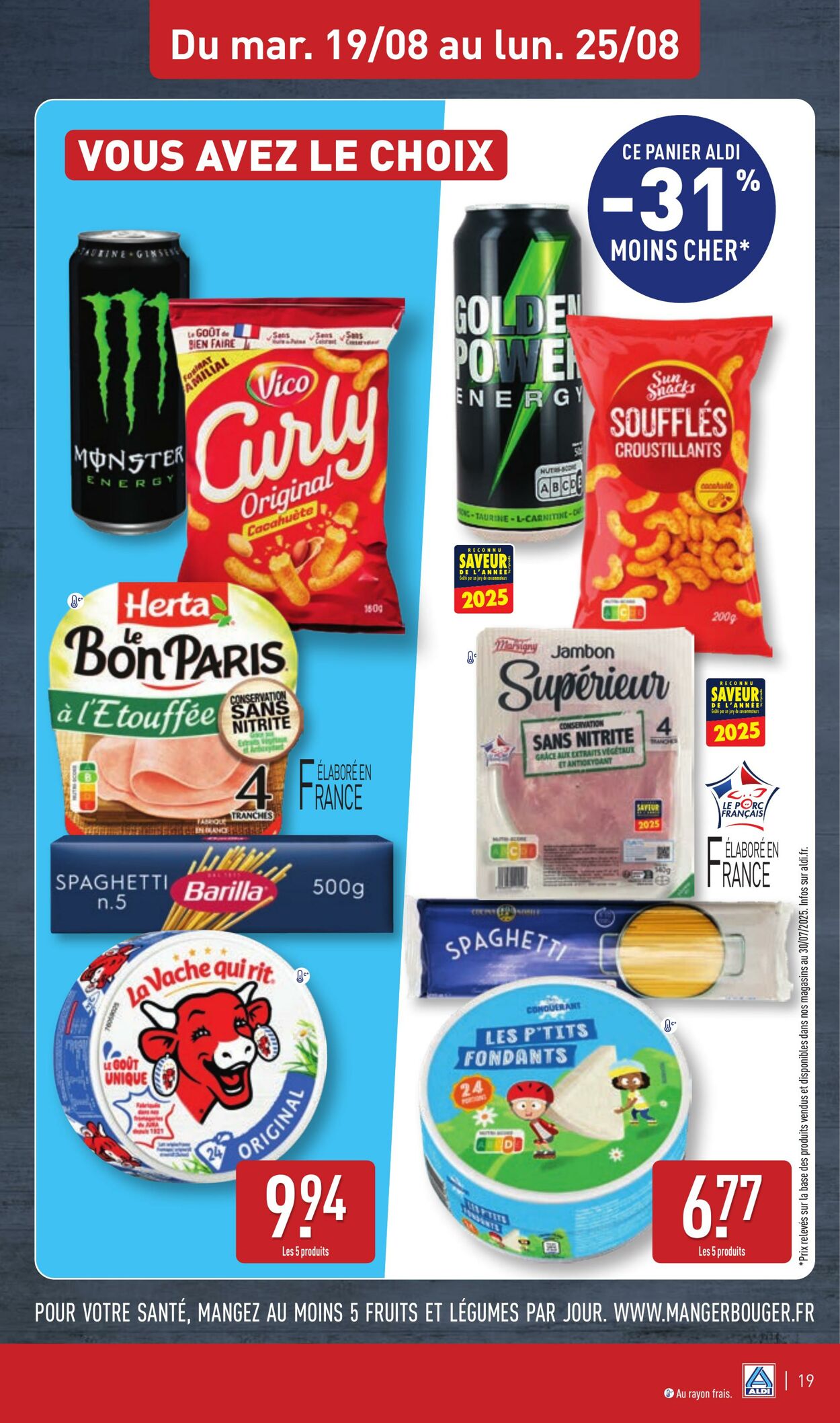 Catalogue Aldi 12.08.2025 - 18.08.2025