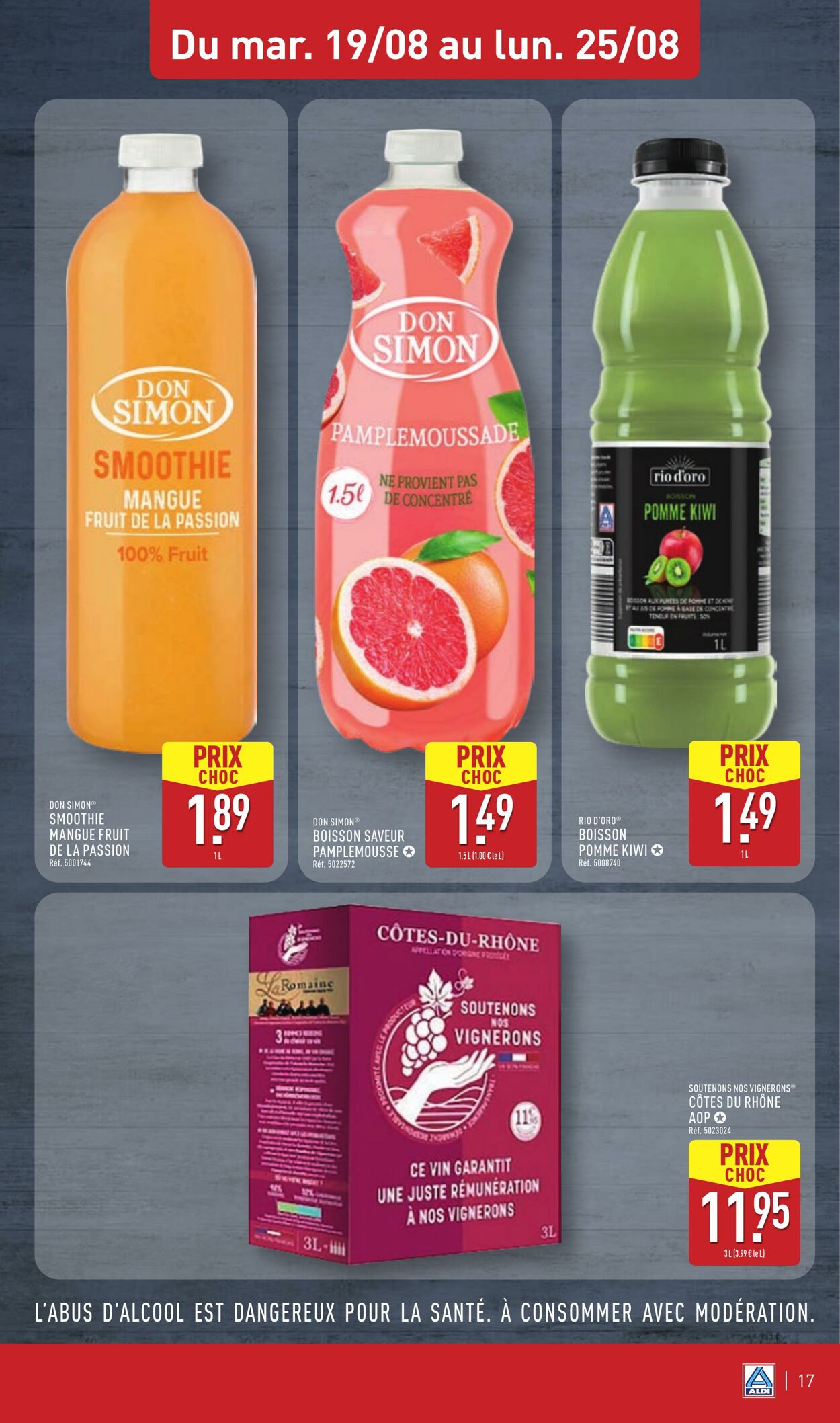 Catalogue Aldi 12.08.2025 - 18.08.2025