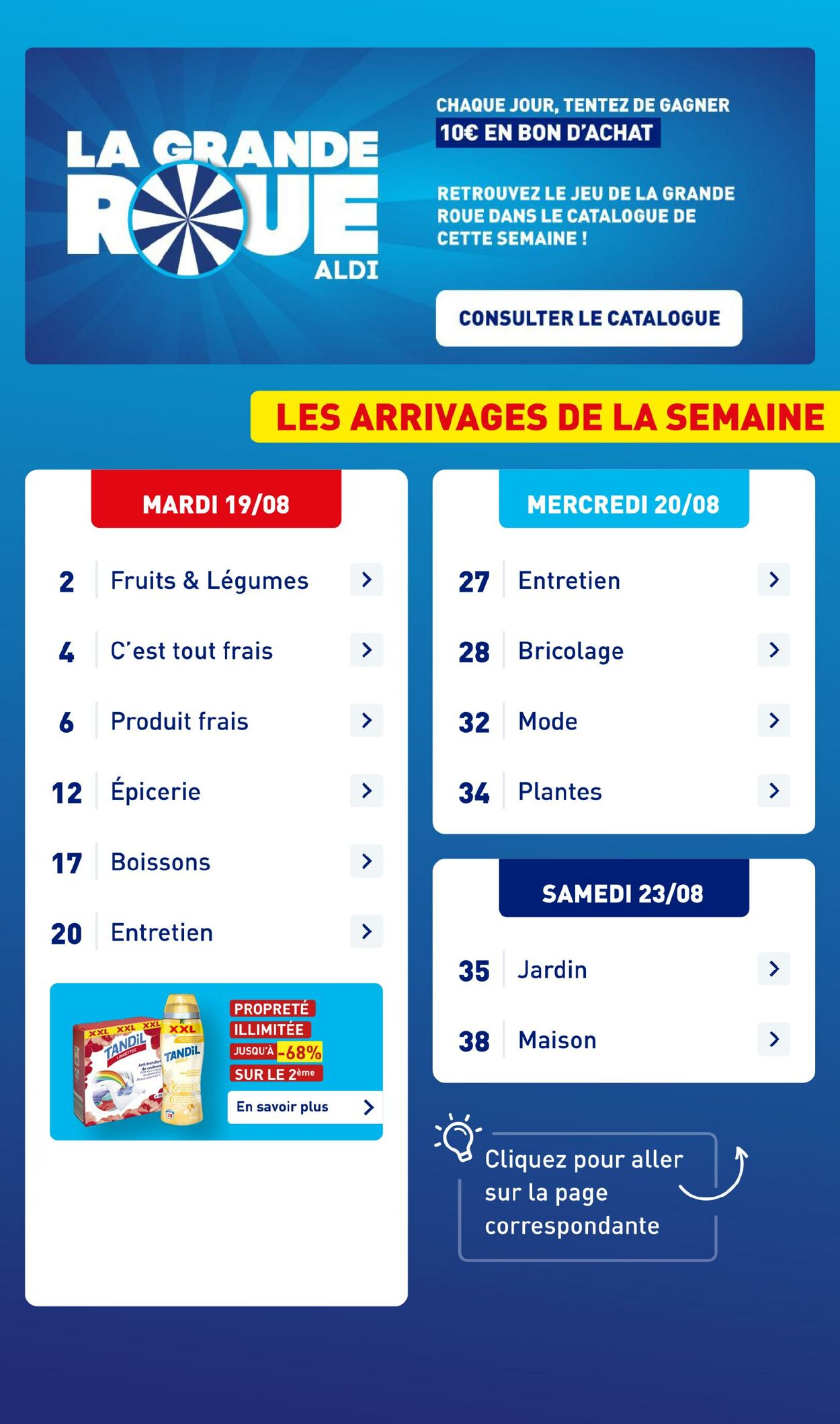Catalogue Aldi 12.08.2025 - 18.08.2025