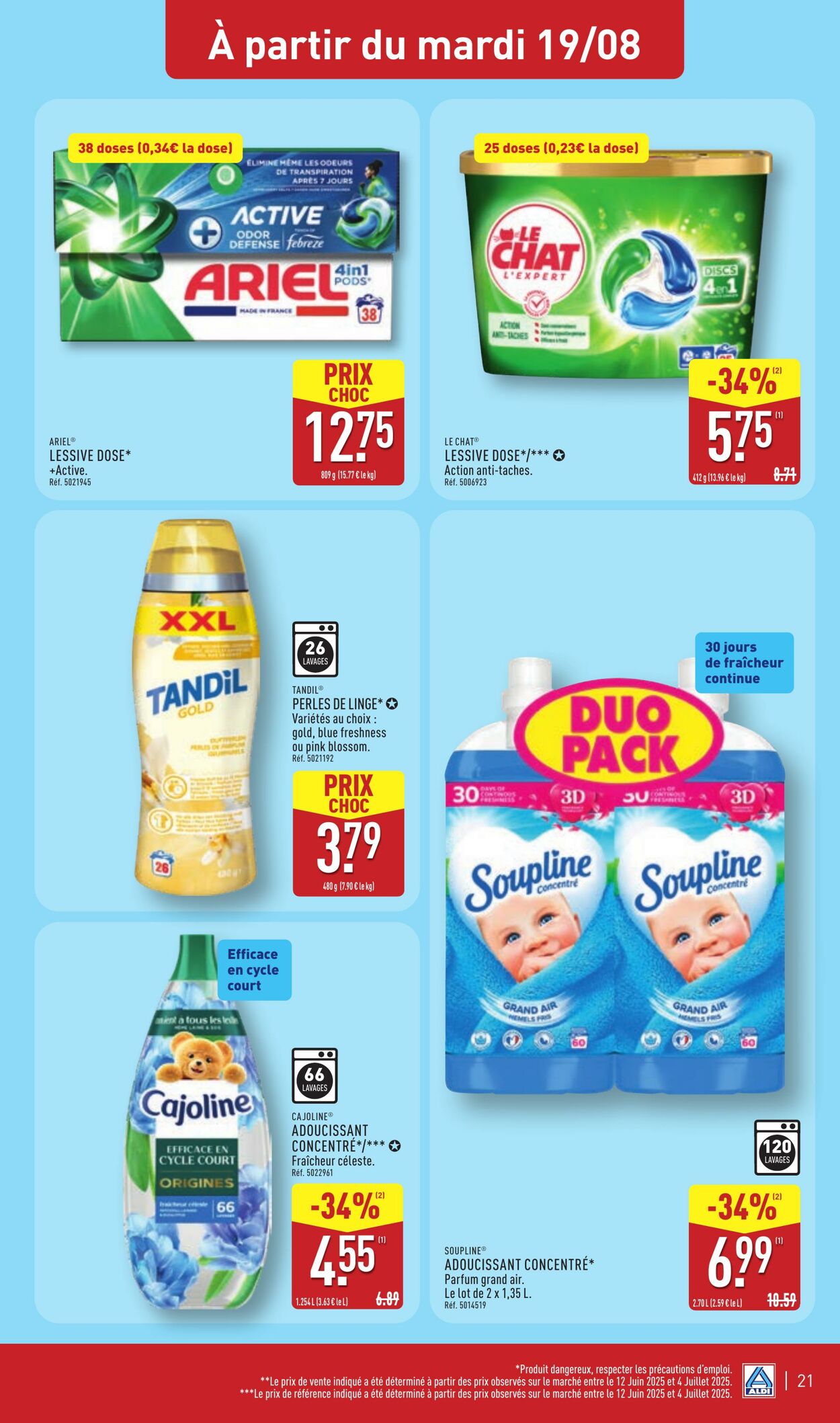 Catalogue Aldi 12.08.2025 - 18.08.2025