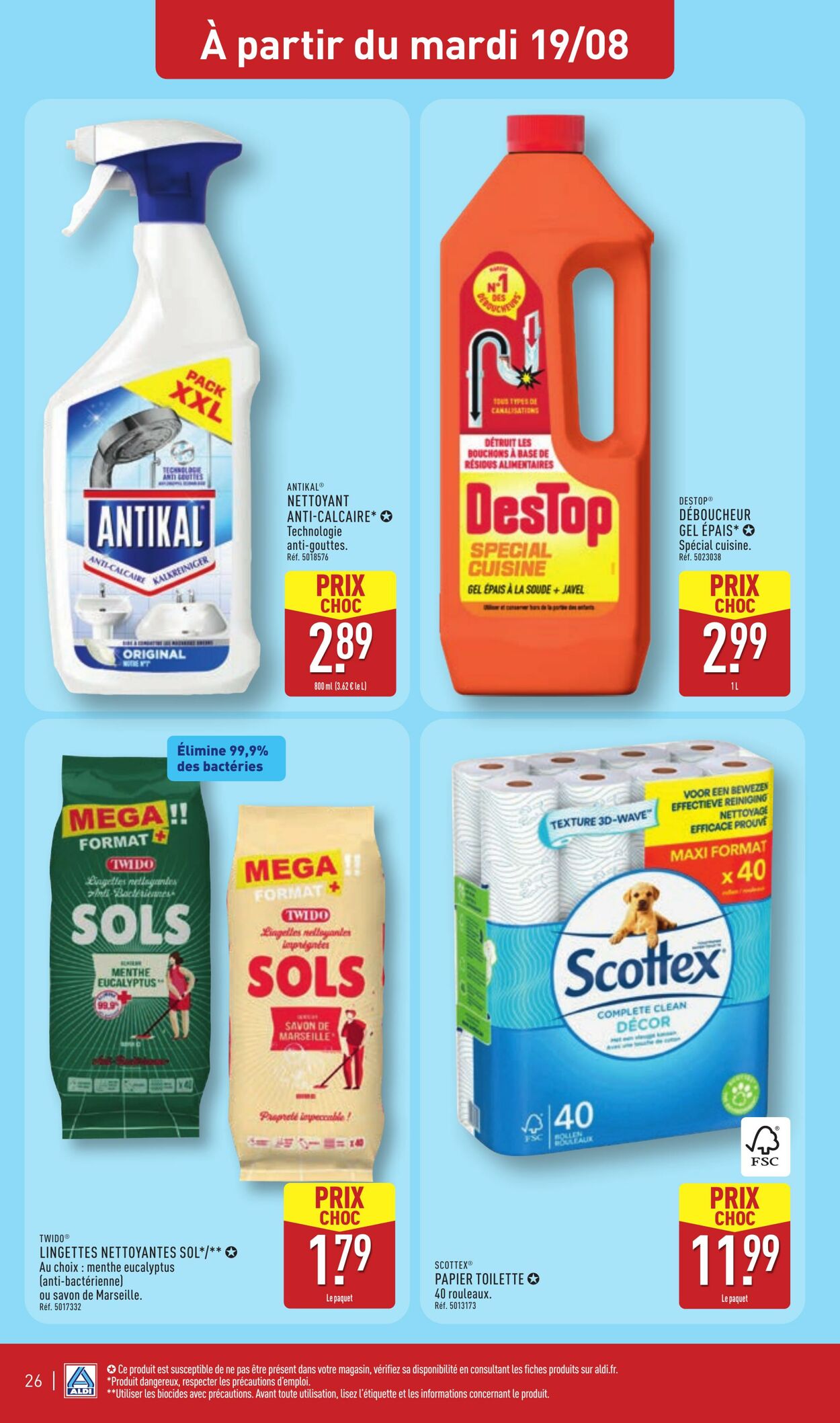 Catalogue Aldi 12.08.2025 - 18.08.2025