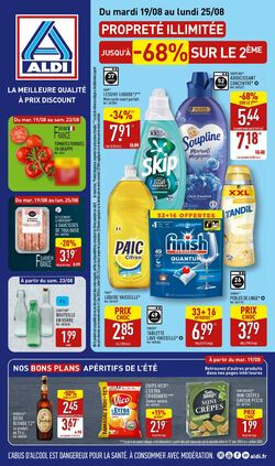 Catalogue Aldi 12.08.2025 - 18.08.2025