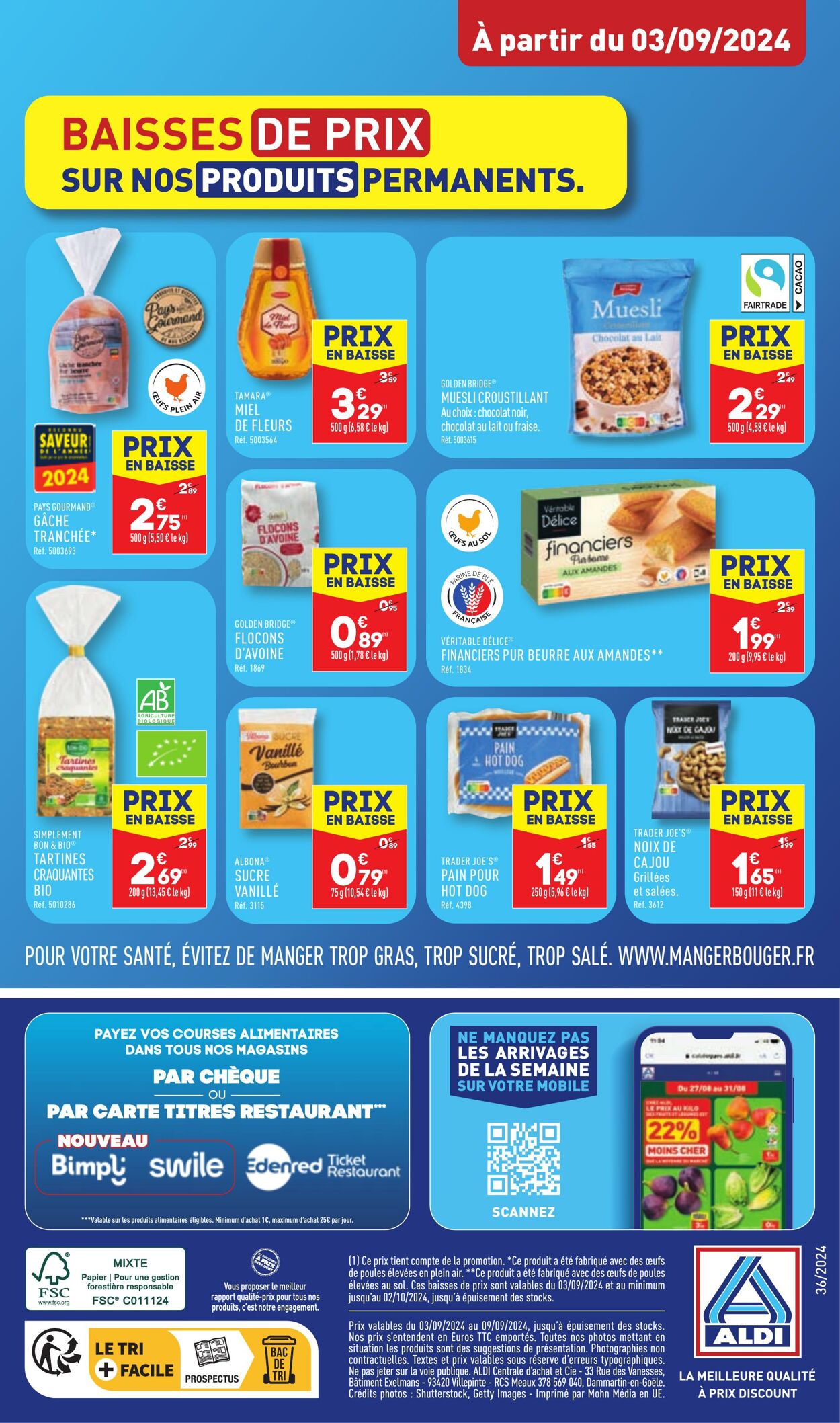 Catalogue Aldi 27.08.2024 - 02.09.2024