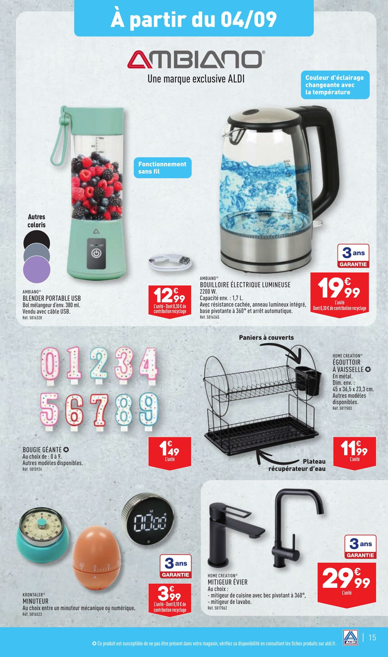 Catalogue Aldi 27.08.2024 - 02.09.2024