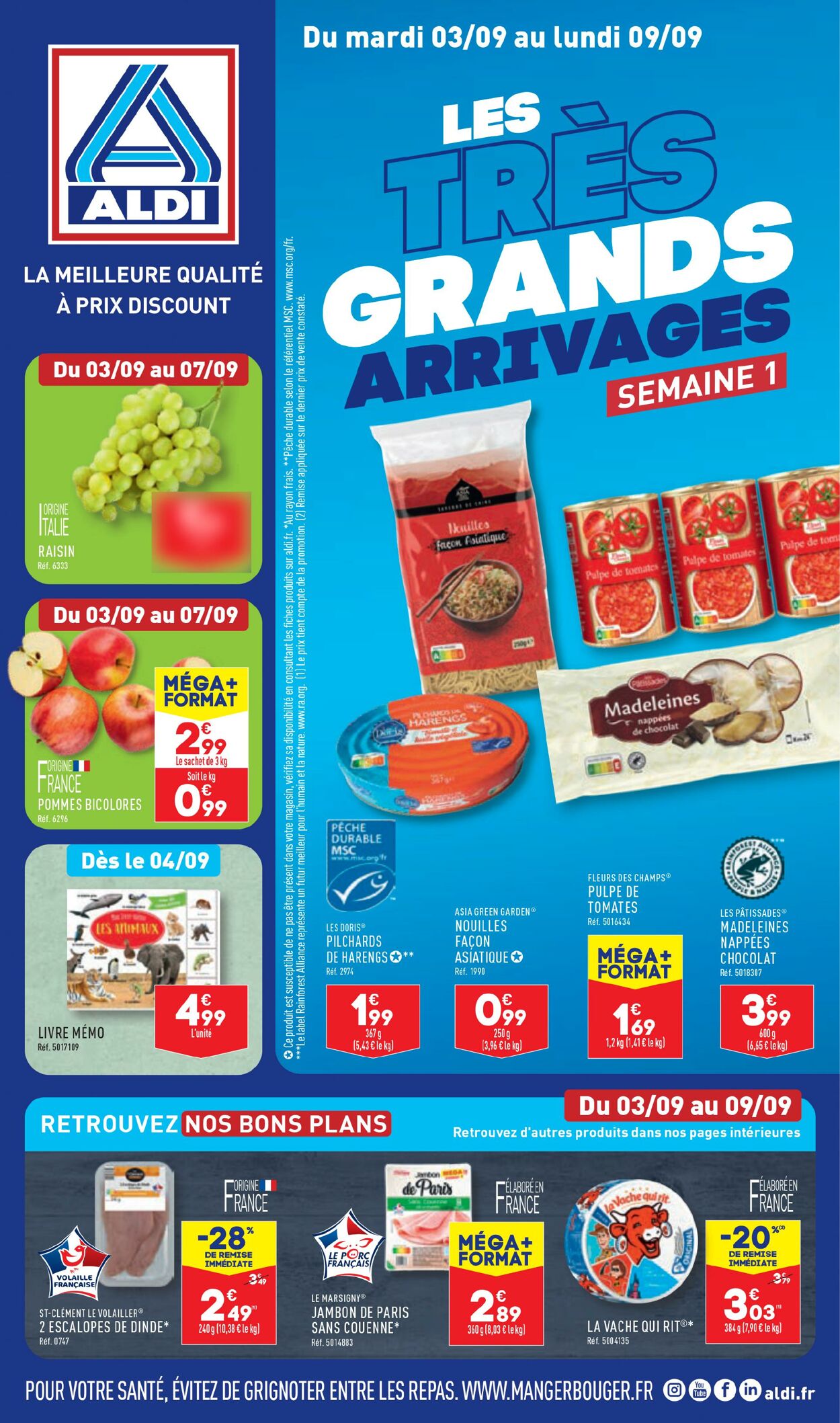 Catalogue Aldi 27.08.2024 - 02.09.2024