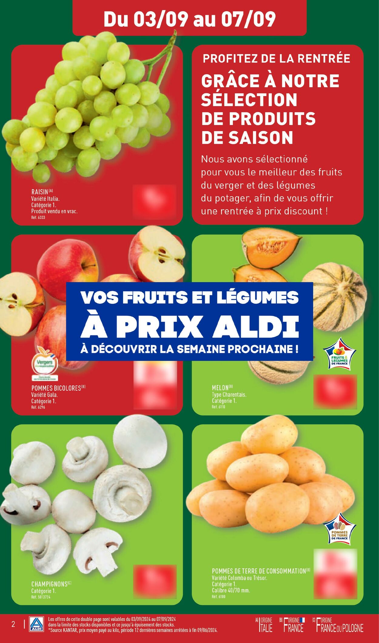 Catalogue Aldi 27.08.2024 - 02.09.2024