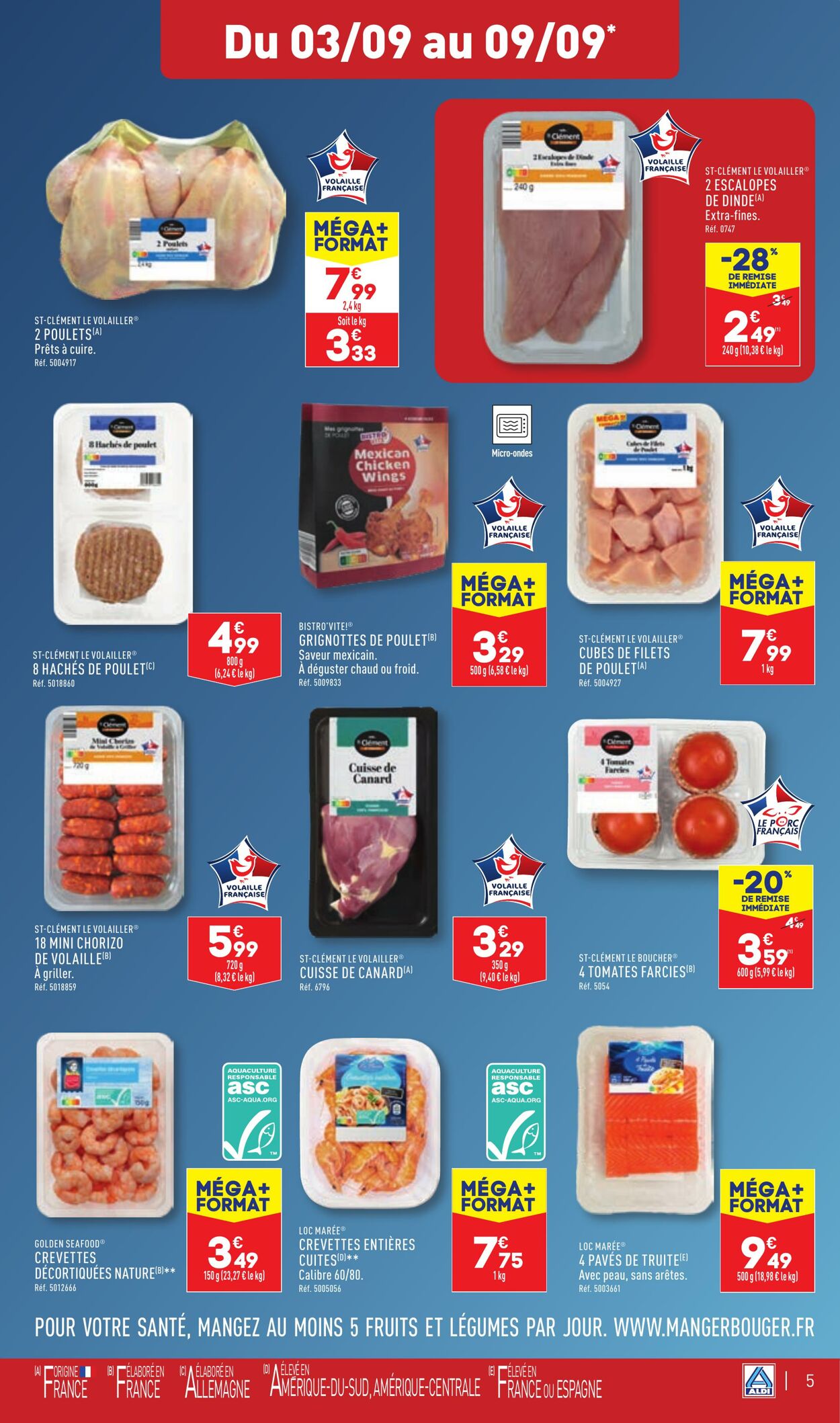 Catalogue Aldi 27.08.2024 - 02.09.2024