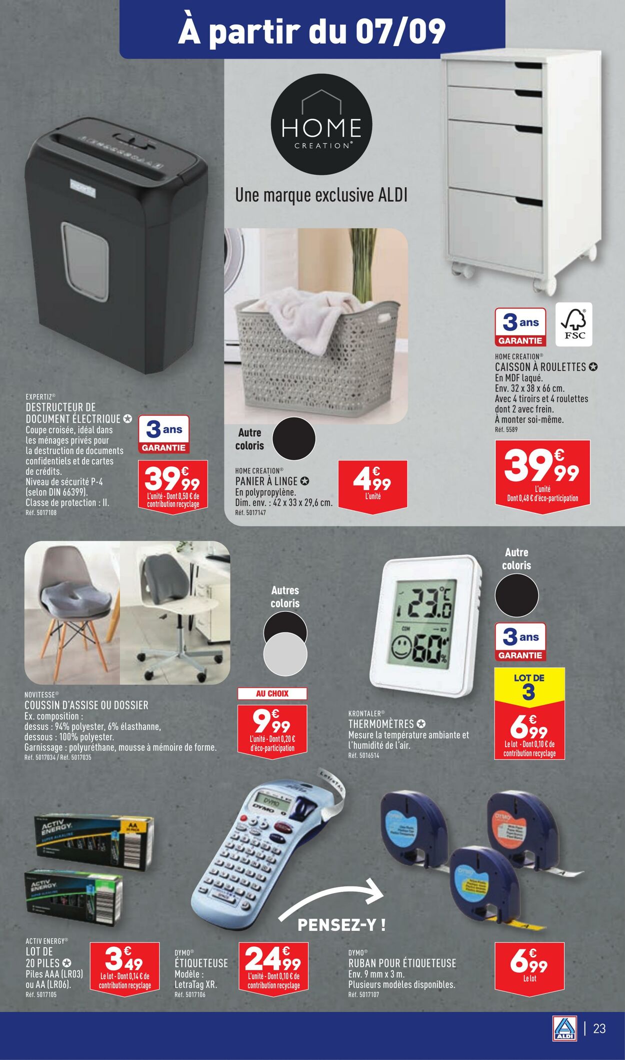 Catalogue Aldi 27.08.2024 - 02.09.2024