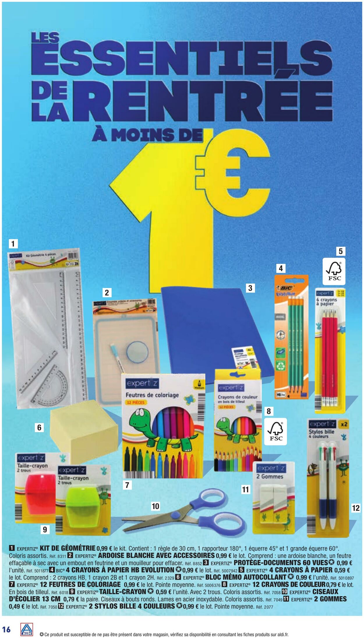 Catalogue Aldi 15.08.2023 - 21.08.2023