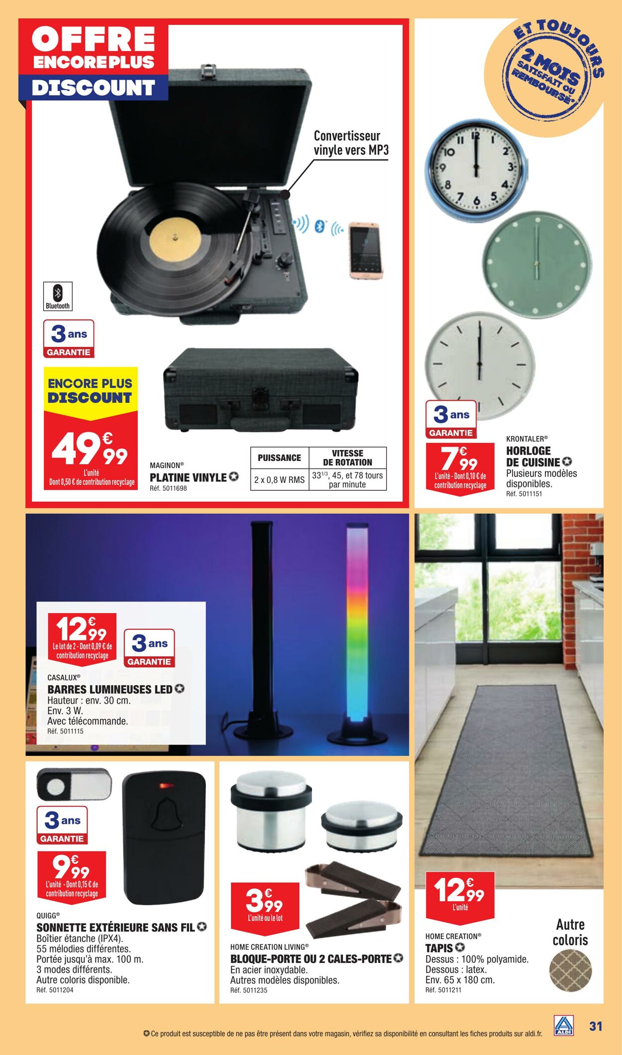 Catalogue Aldi 15.08.2023 - 21.08.2023