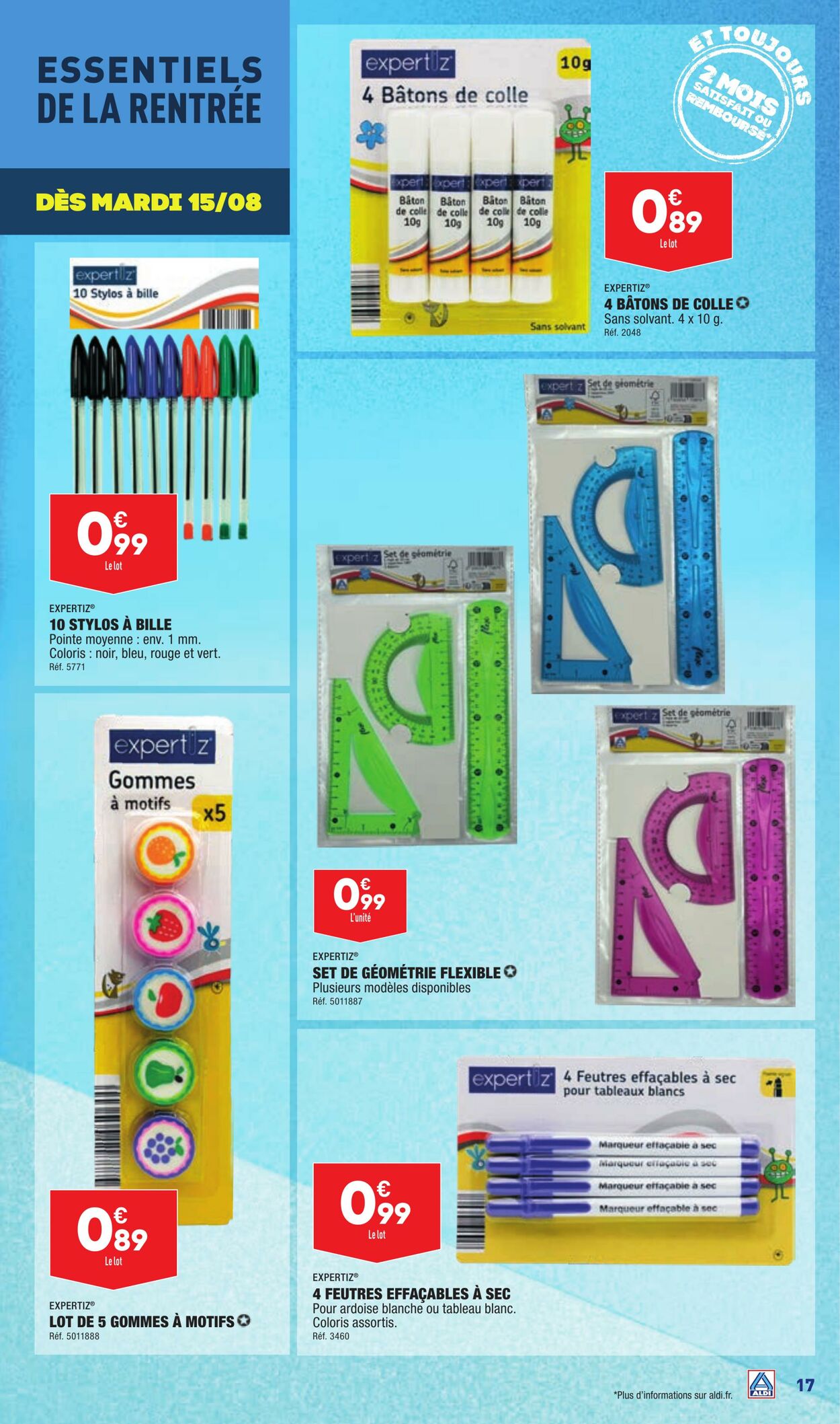 Catalogue Aldi 15.08.2023 - 21.08.2023