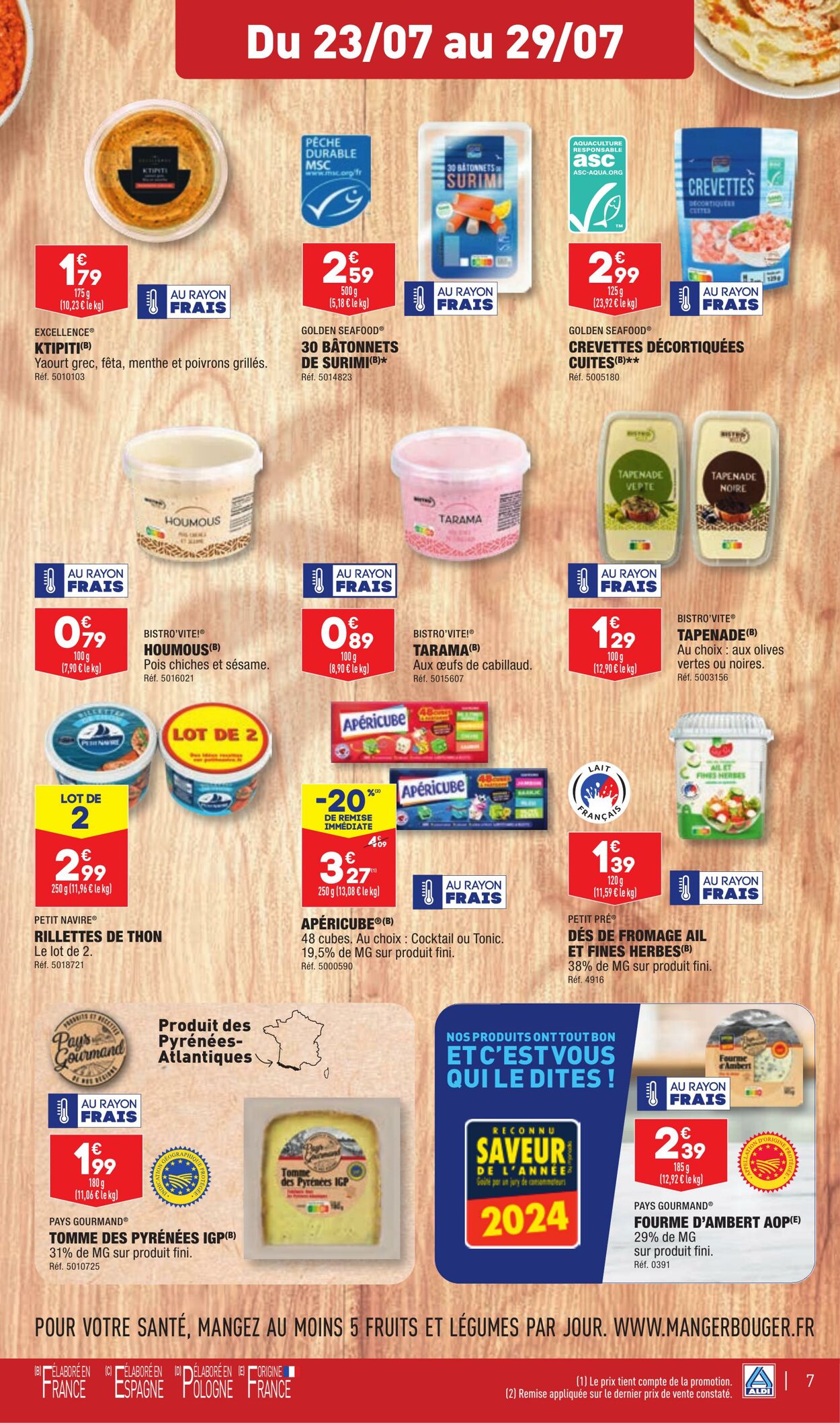 Catalogue Aldi 23.07.2024 - 29.07.2024