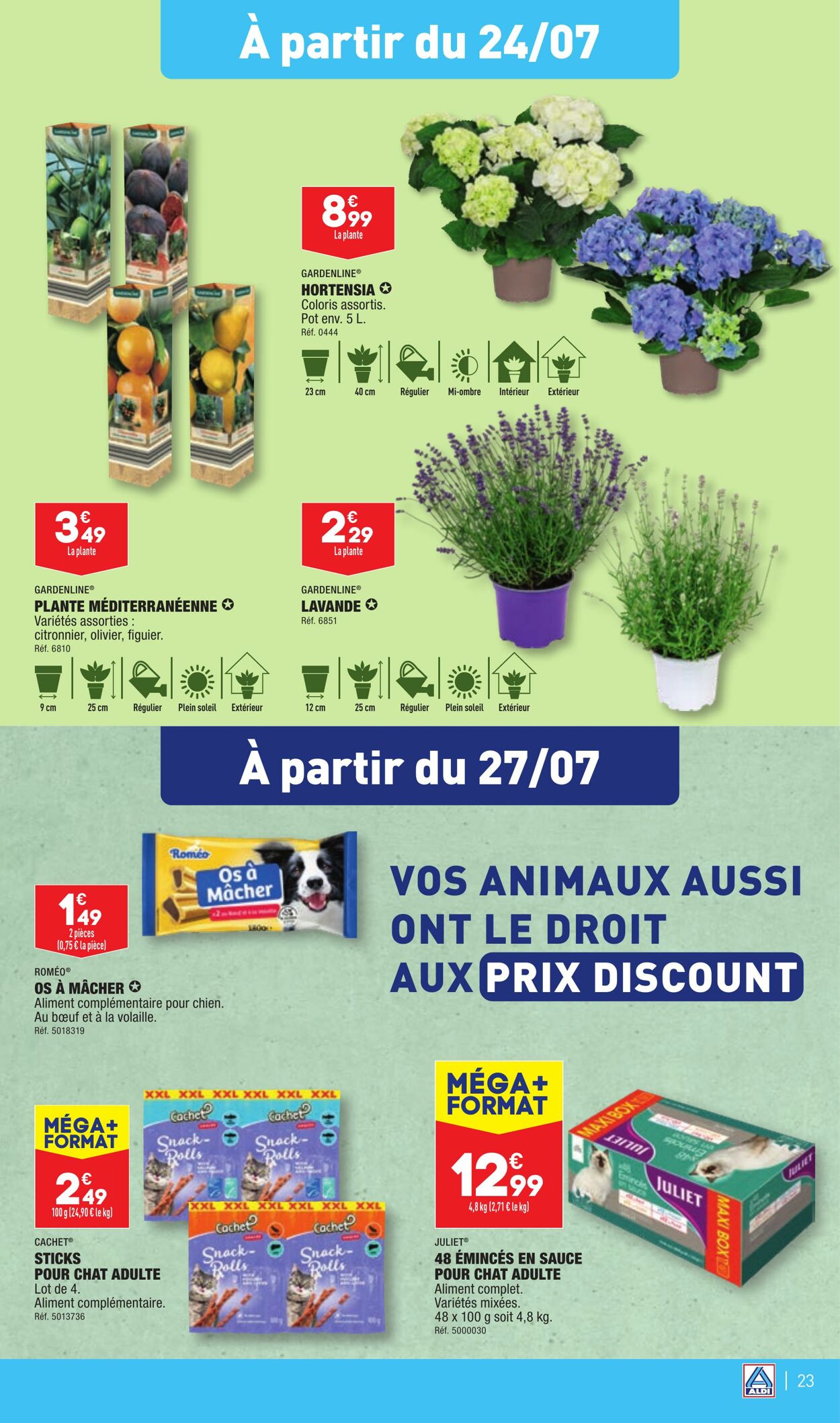 Catalogue Aldi 23.07.2024 - 29.07.2024